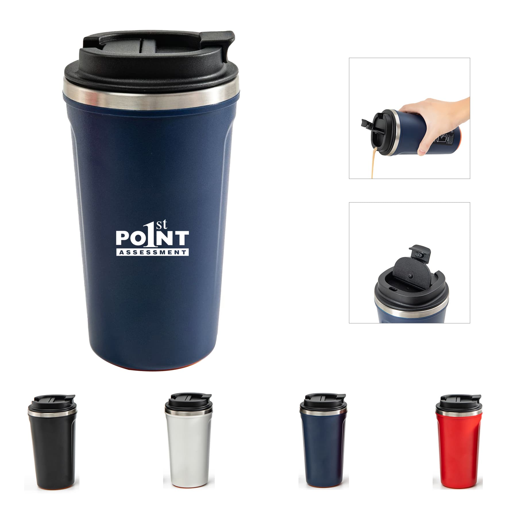 17Oz Stainless Steel Vacuum Insulated Coffee Mug