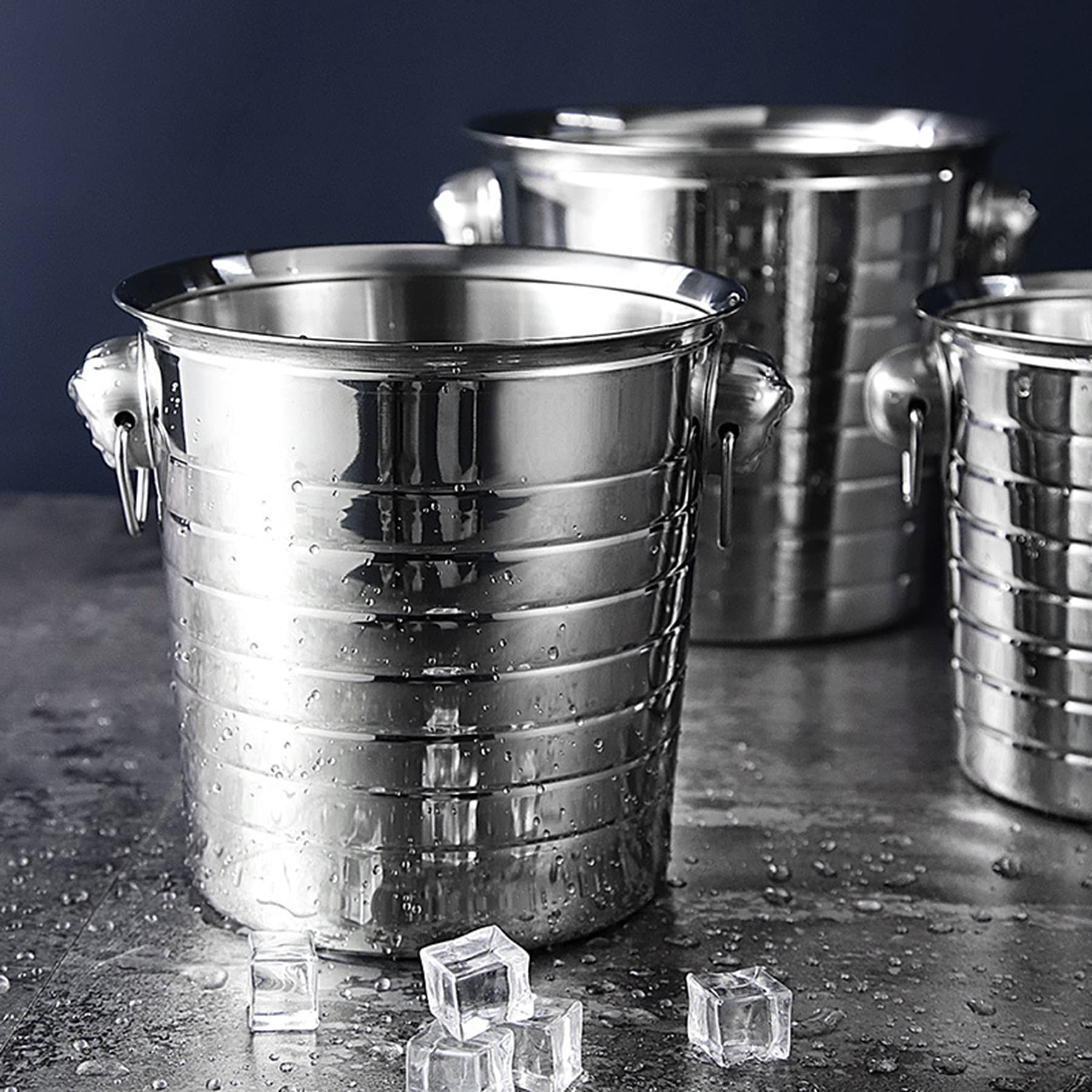 Stainless Steel Champagne Ice Bucket