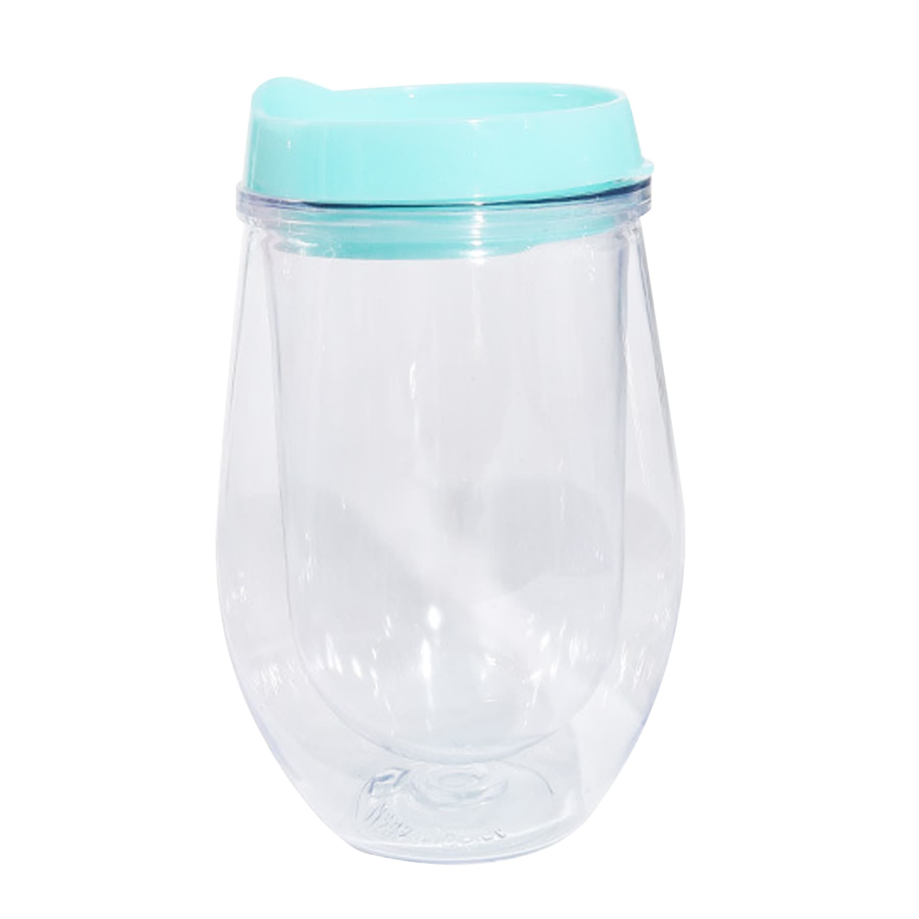 10 Oz. Double Wall Plastic Insulated Wine Tumbler