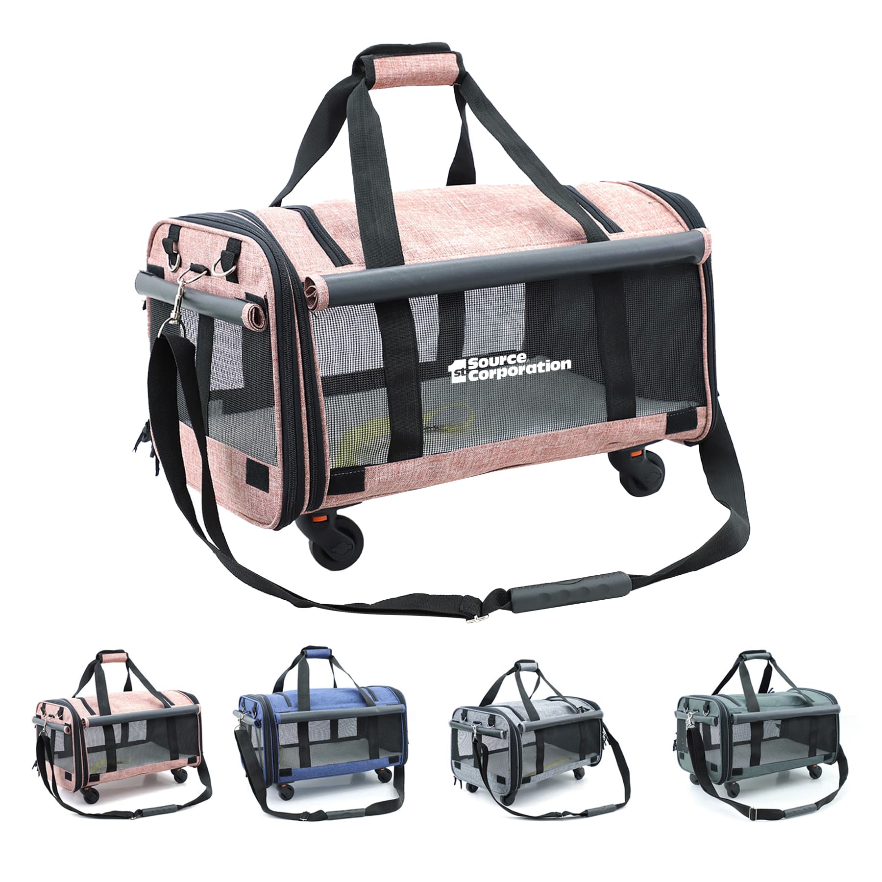 Pet Carrier Stroller with Wheels