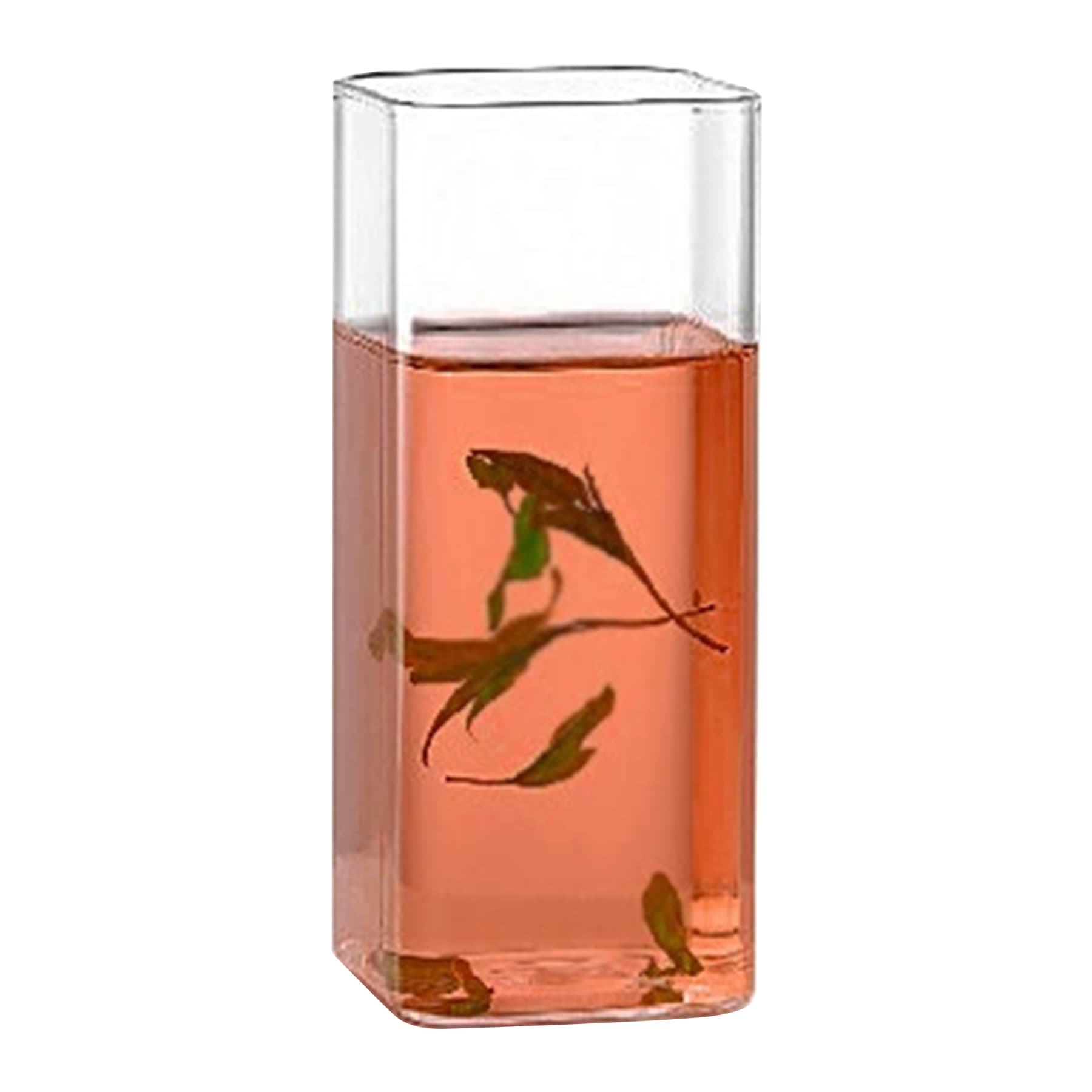 High Quality Custom Square Glass Cup