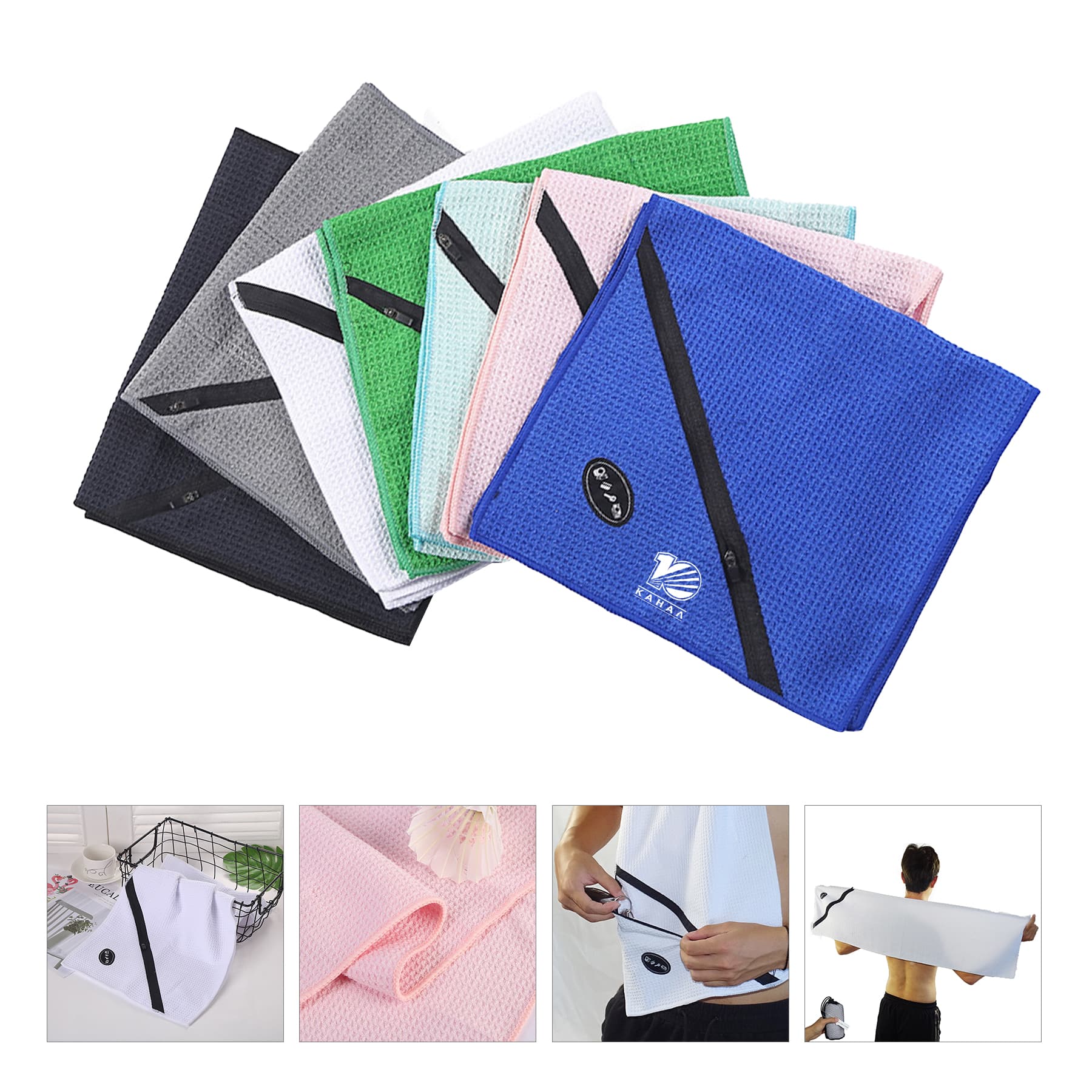 pink microfiber towel for sports