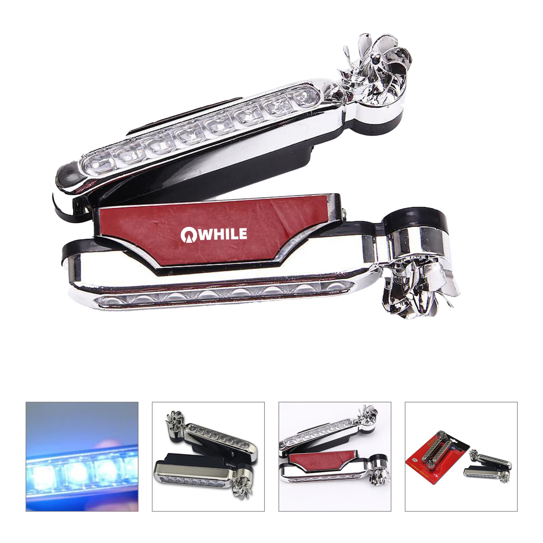 8 x LED Wind Power Car Daytime Running Lights