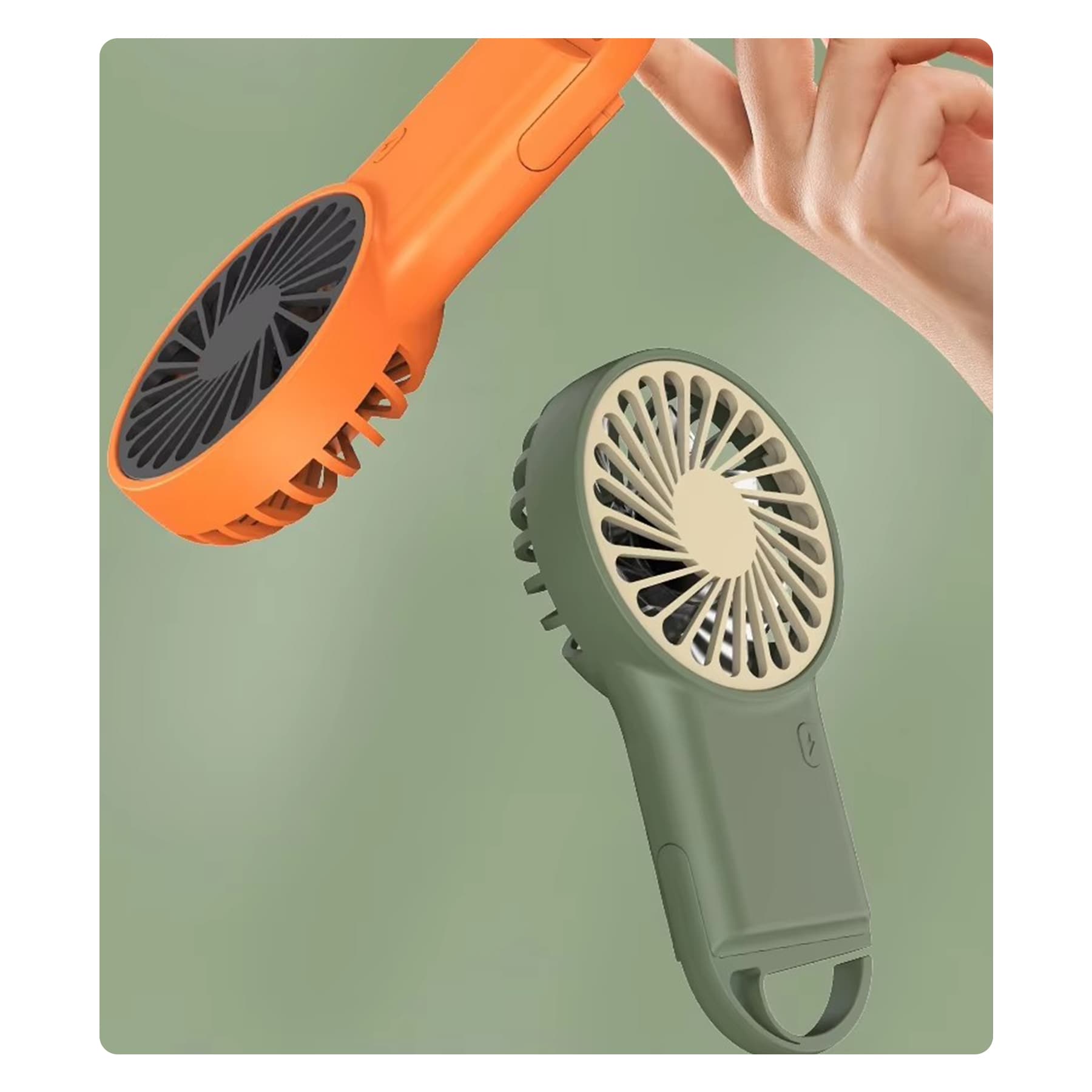 Handheld Foldable USB Rechargeable Fan