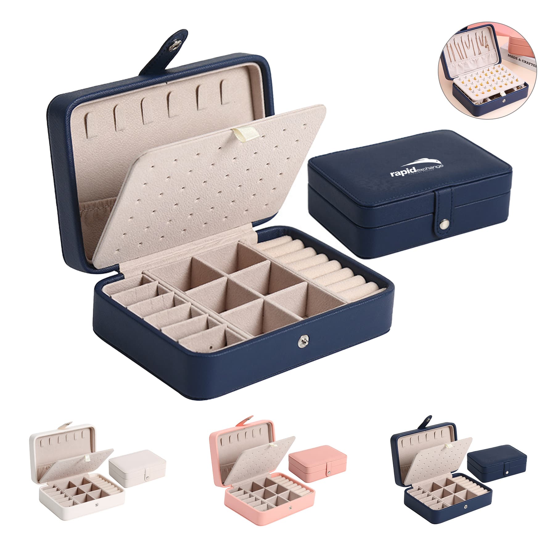 PU Jewelry Storage Box