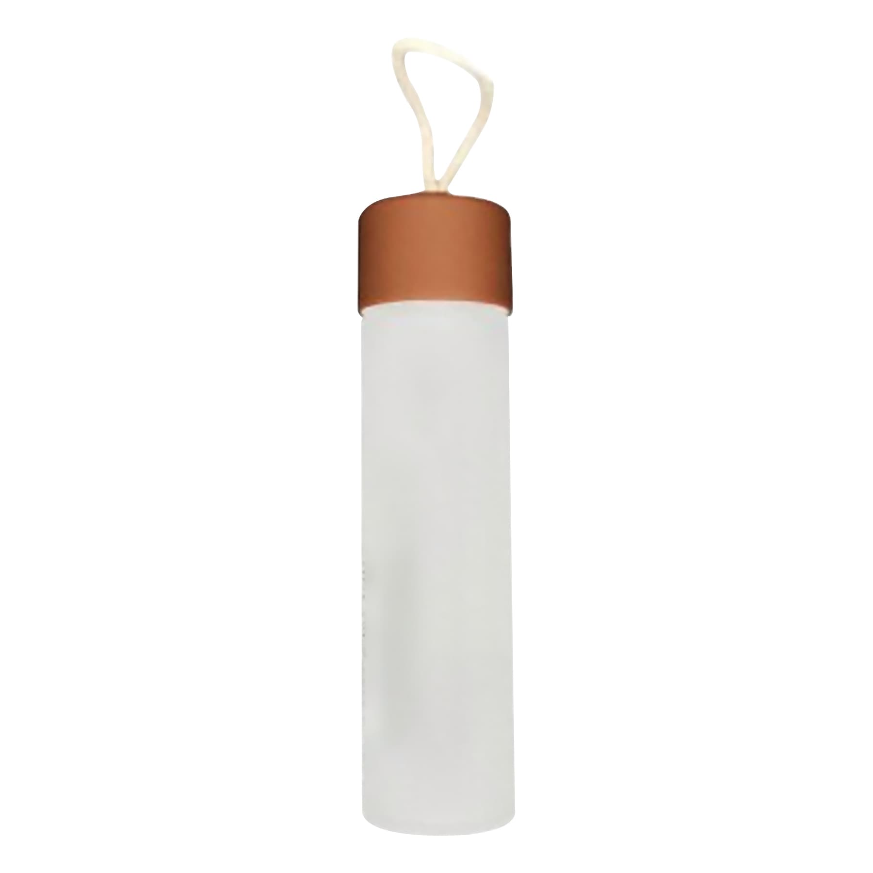 12oz Frosted glass bottle