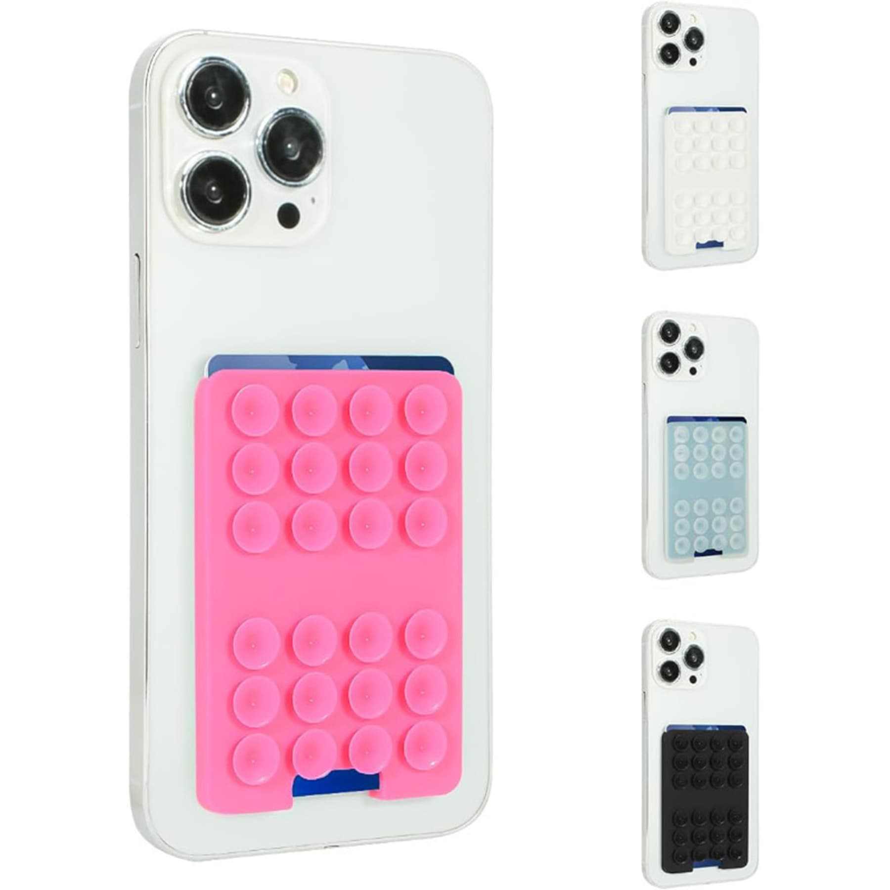 Silicone Suction Cup Phone Wallet