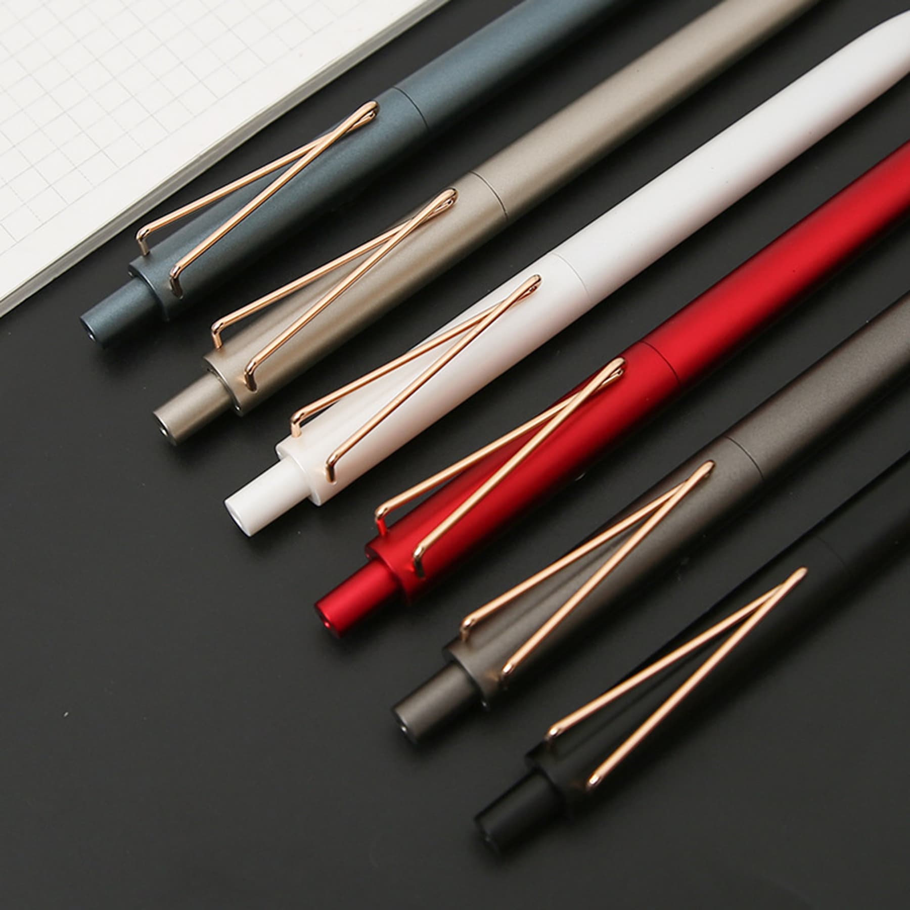 High-quality black advertising gel pen