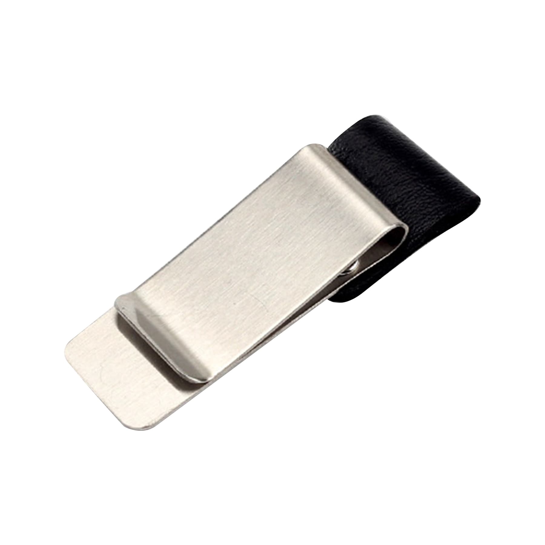 Metal Leather Notebook/Money Clip