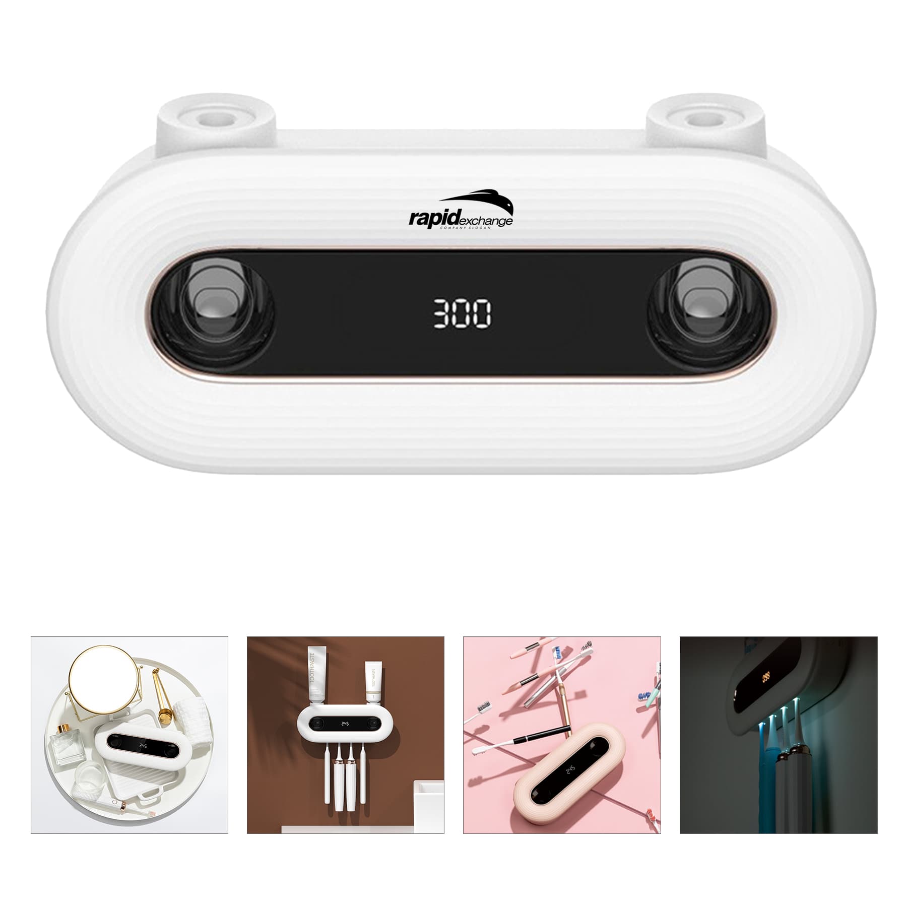 Home Toothbrush Sterilizer With Squeezer