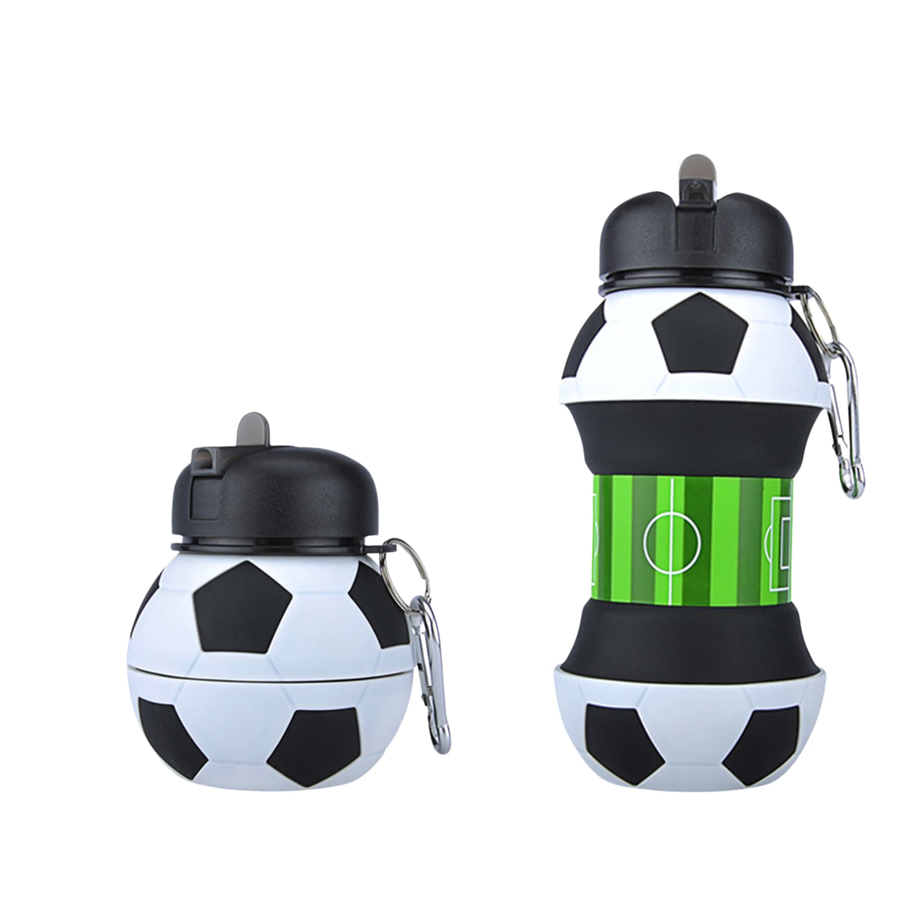 Kids Sport Water Bottle Collapsible Ball Shaped Cup