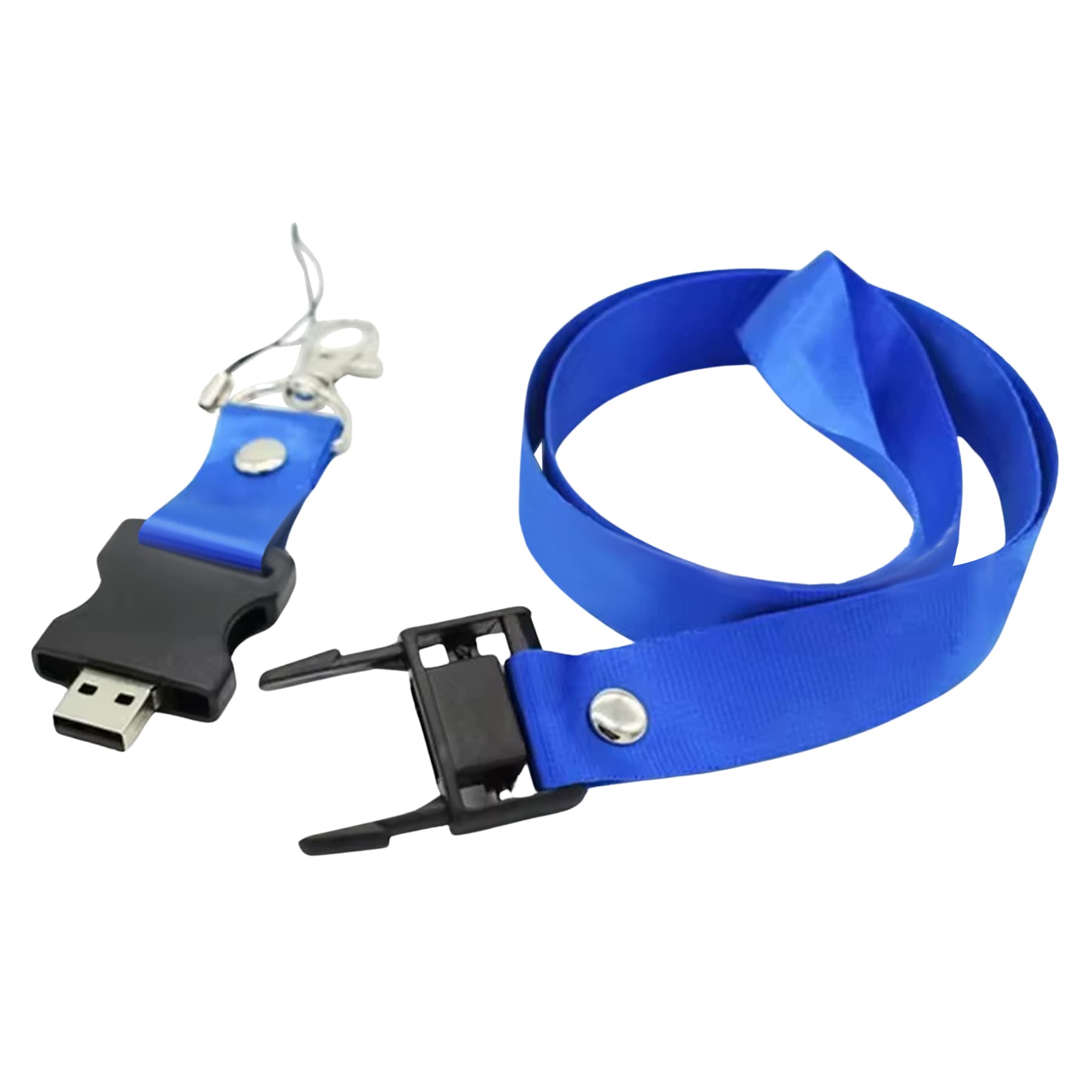 Custom Printed Detachable Lanyard & USB Flash Drive