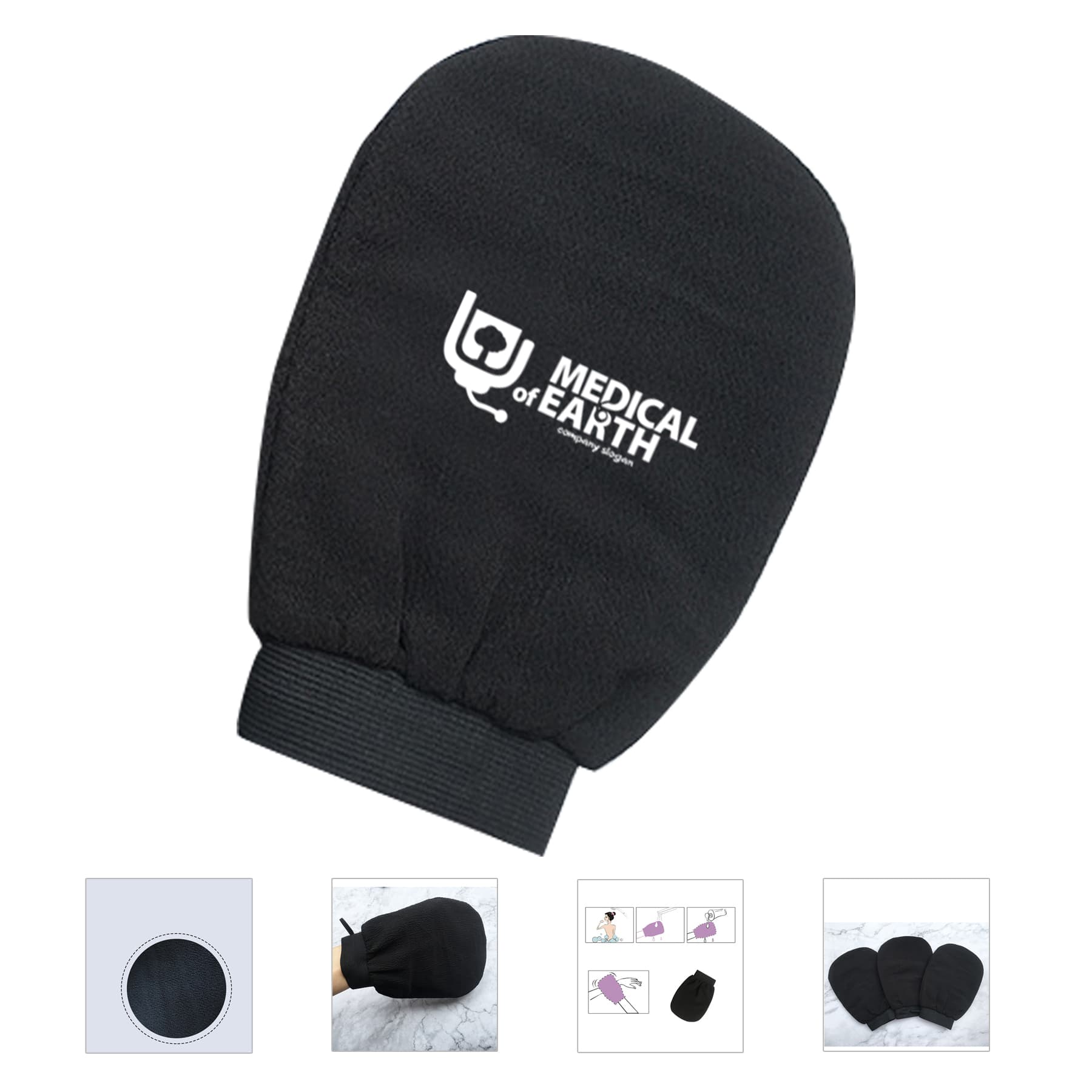 Exfoliating Mitts Bath Gloves