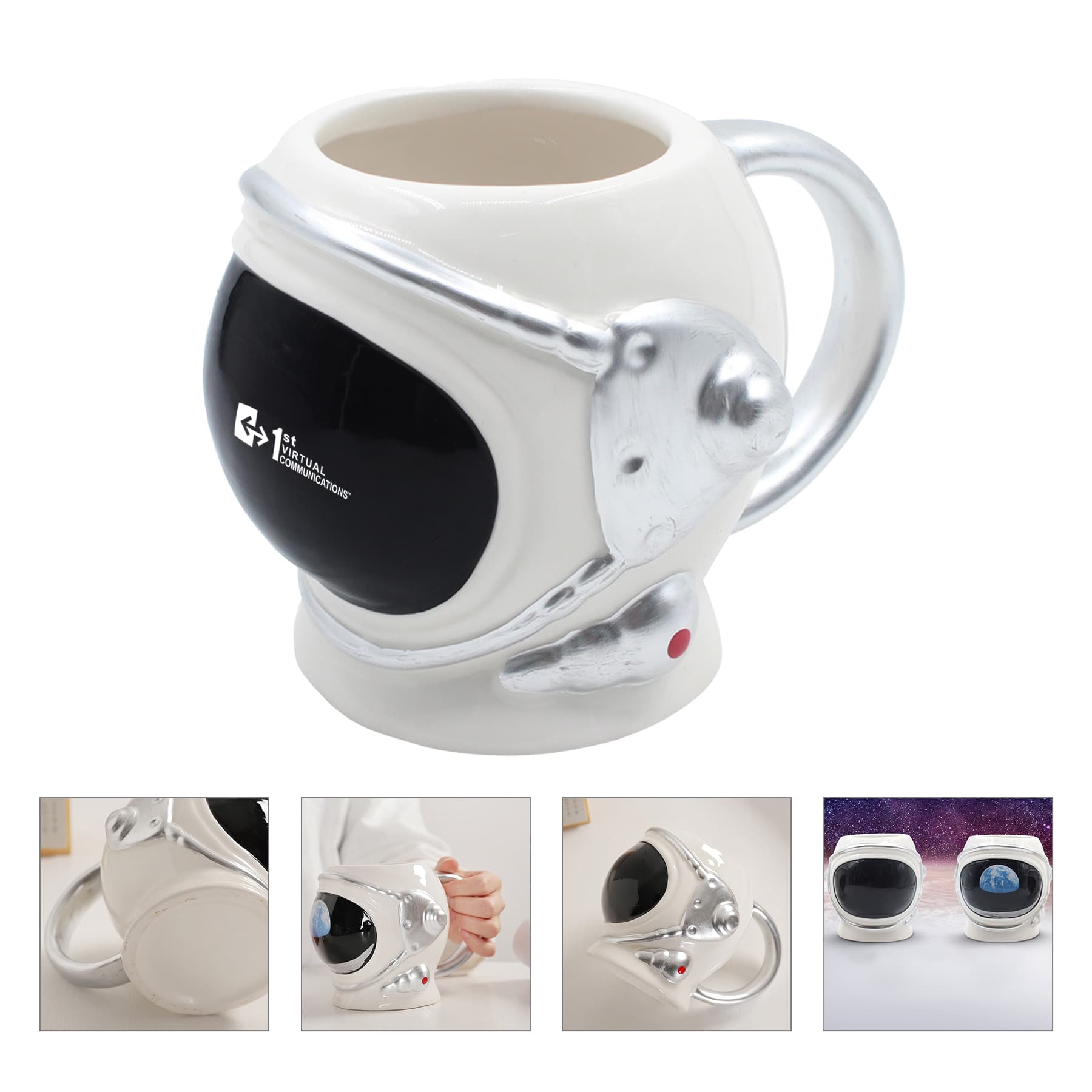 Astronaut Helmet Ceramic Coffee mug