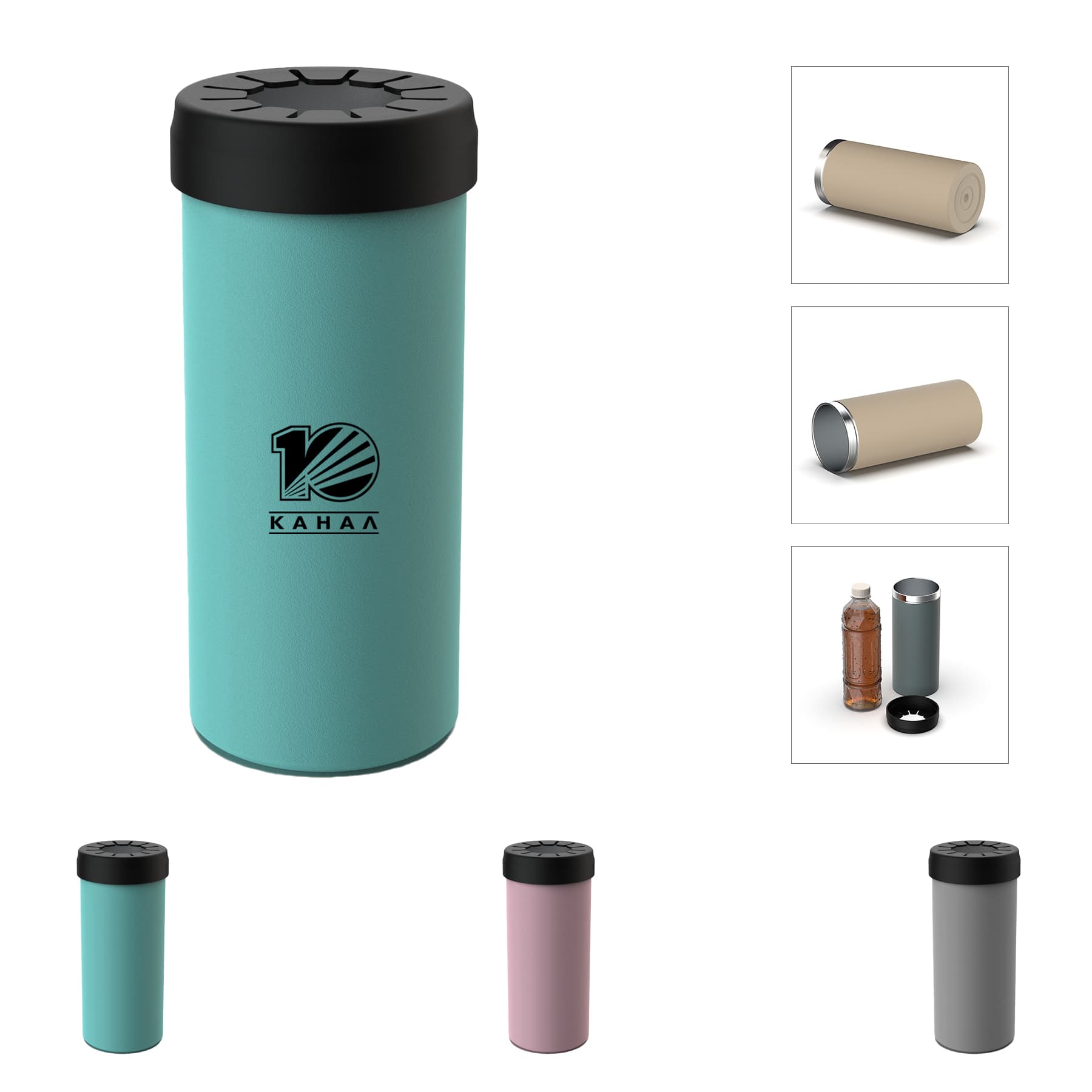 24Oz Stainless Steel Vacuum Insulated Can Cooler