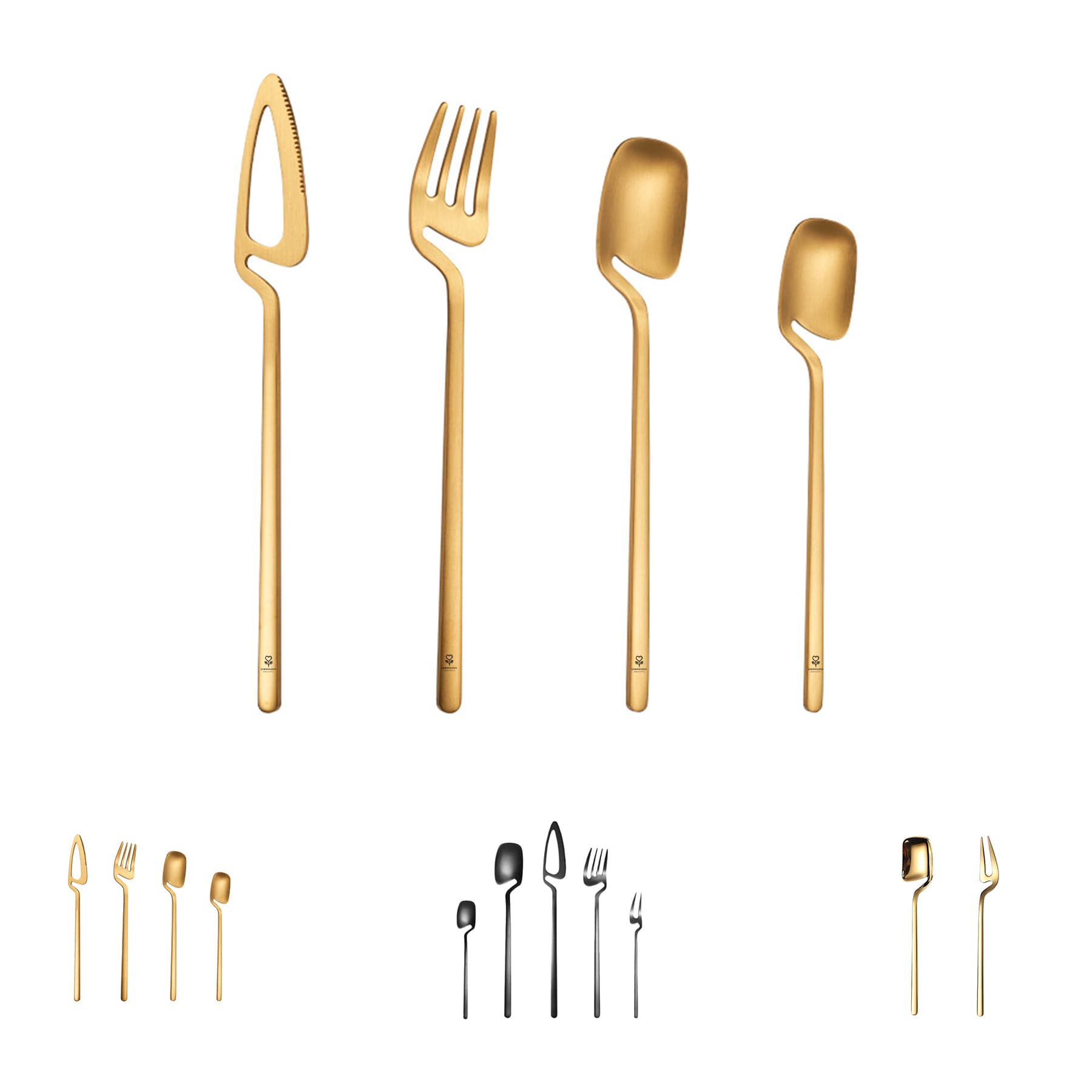 Drink stir spoons and dessert Forks