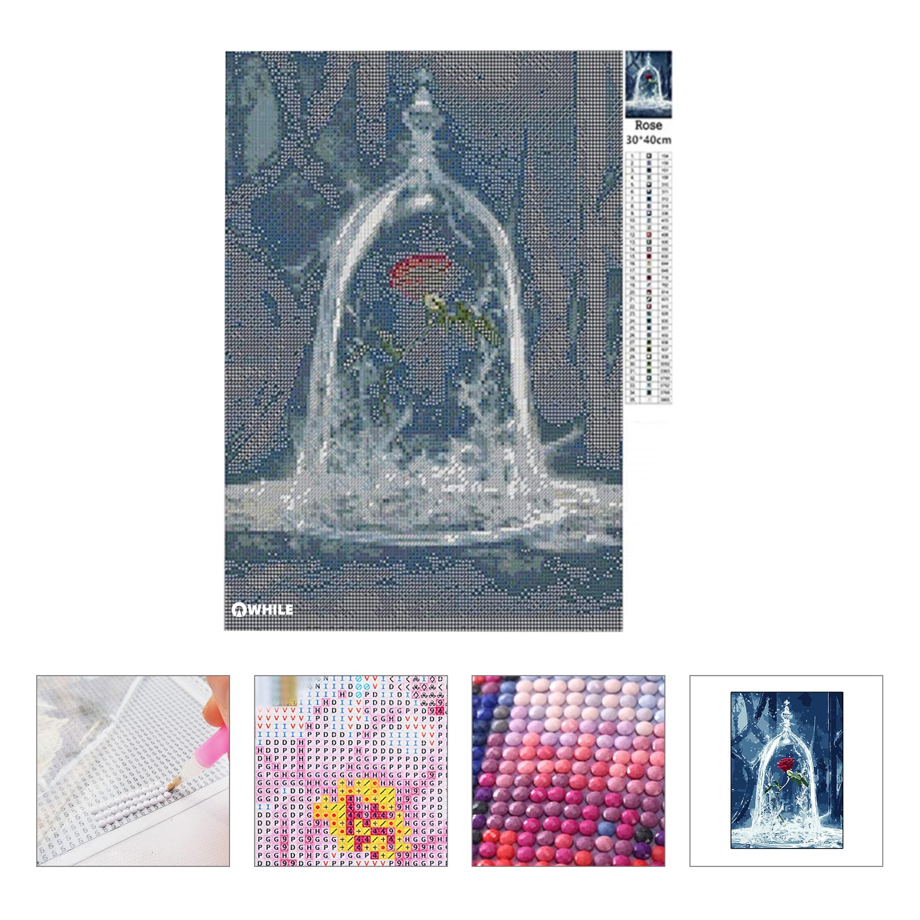 5D Full Drill Diamond Painting Kits 16x20 inch