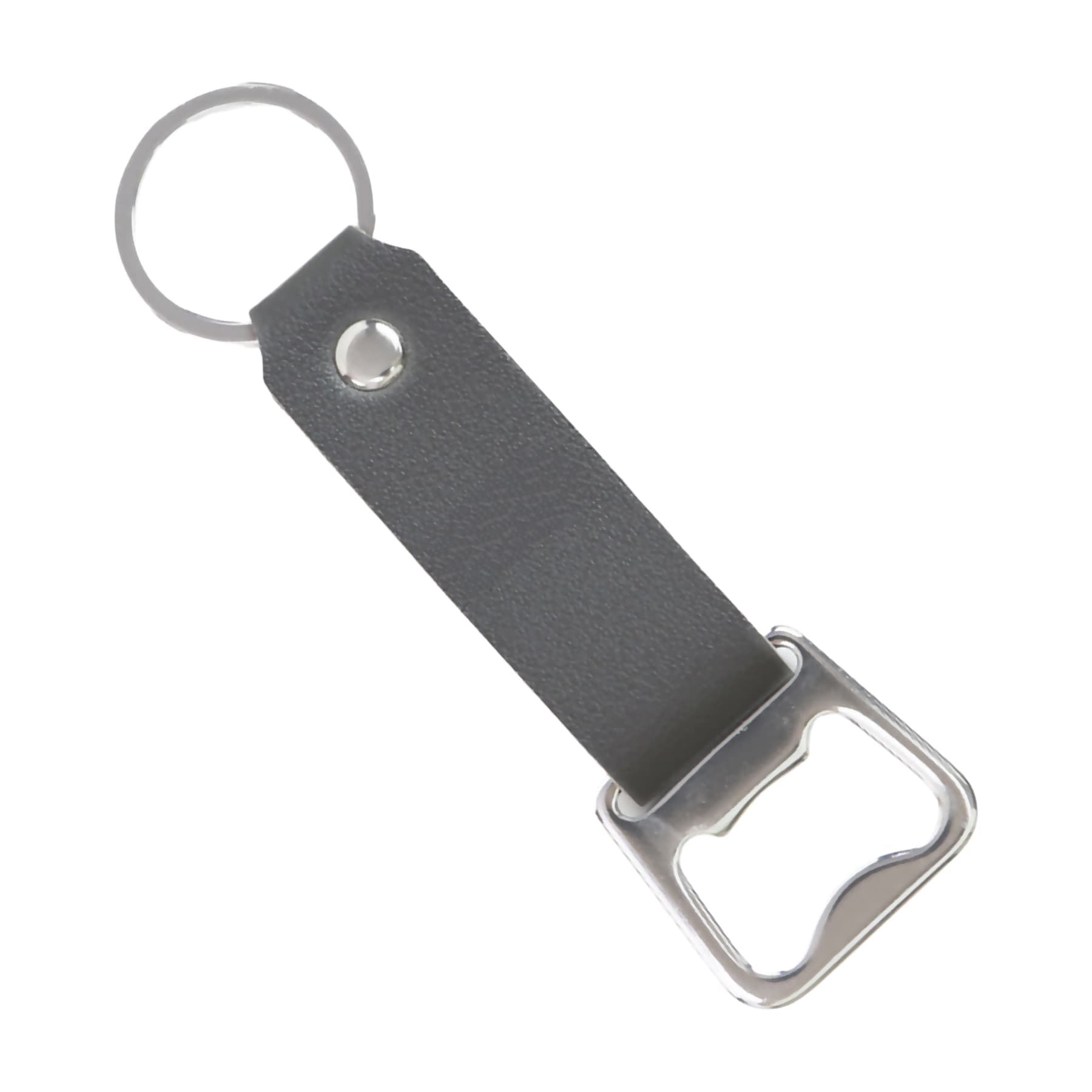Creative Leather Bottle Opener Keychain