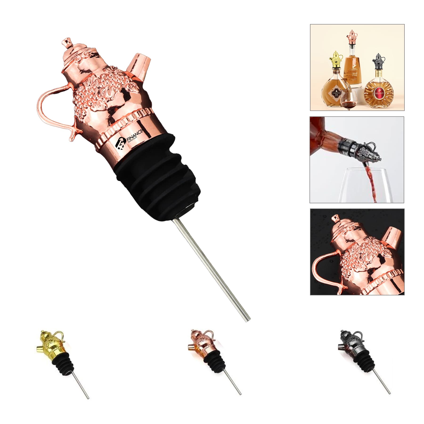 Creative Whiskey Red Wine Restaurant Pourer