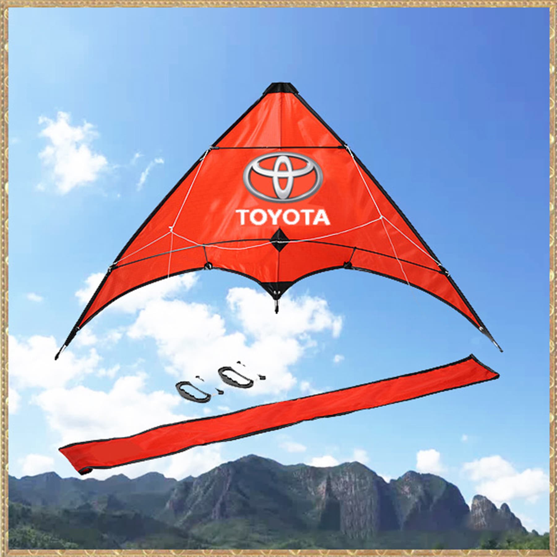 Diamond Shape Flyer Kite