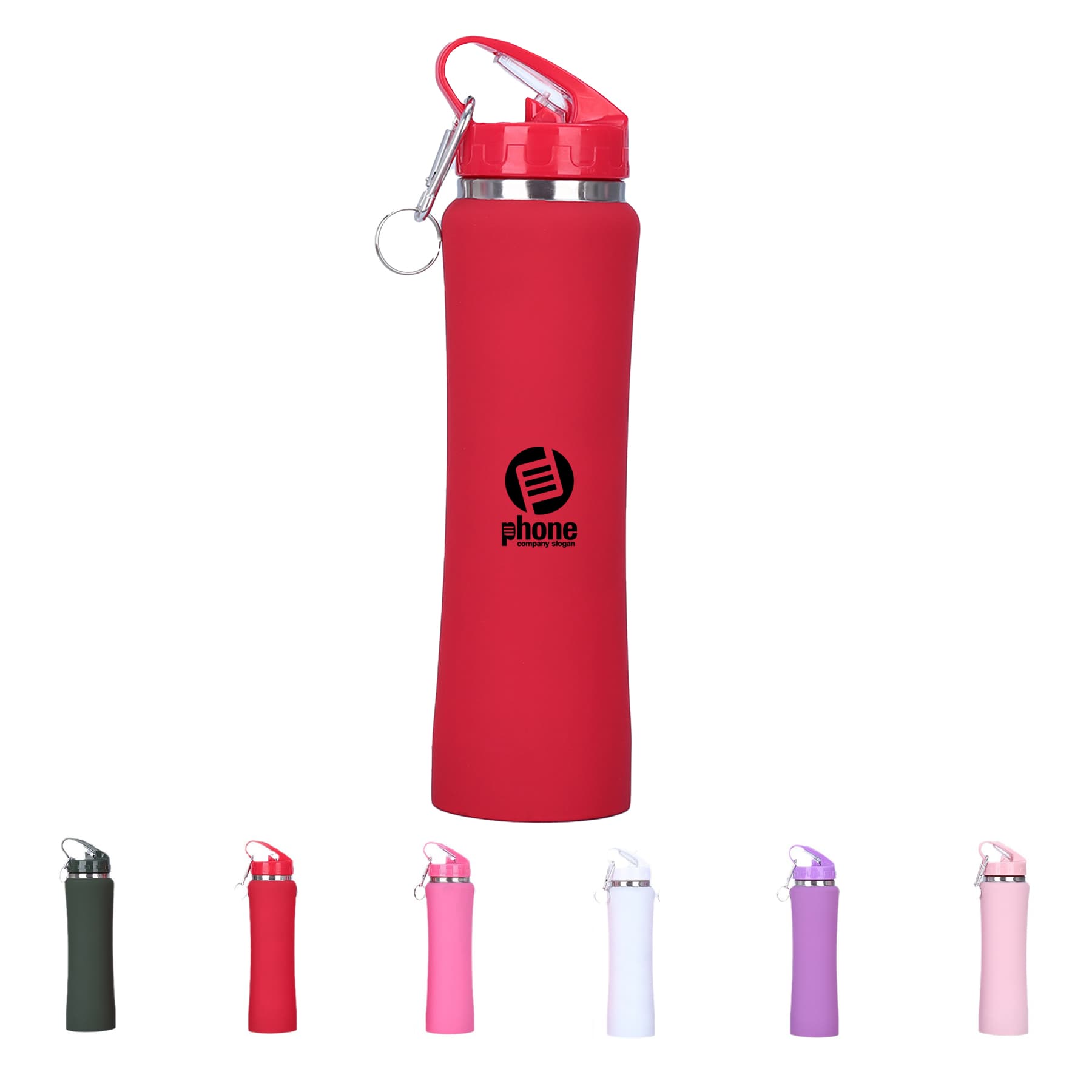 Insulated Water Bottle With Straw 25 Oz