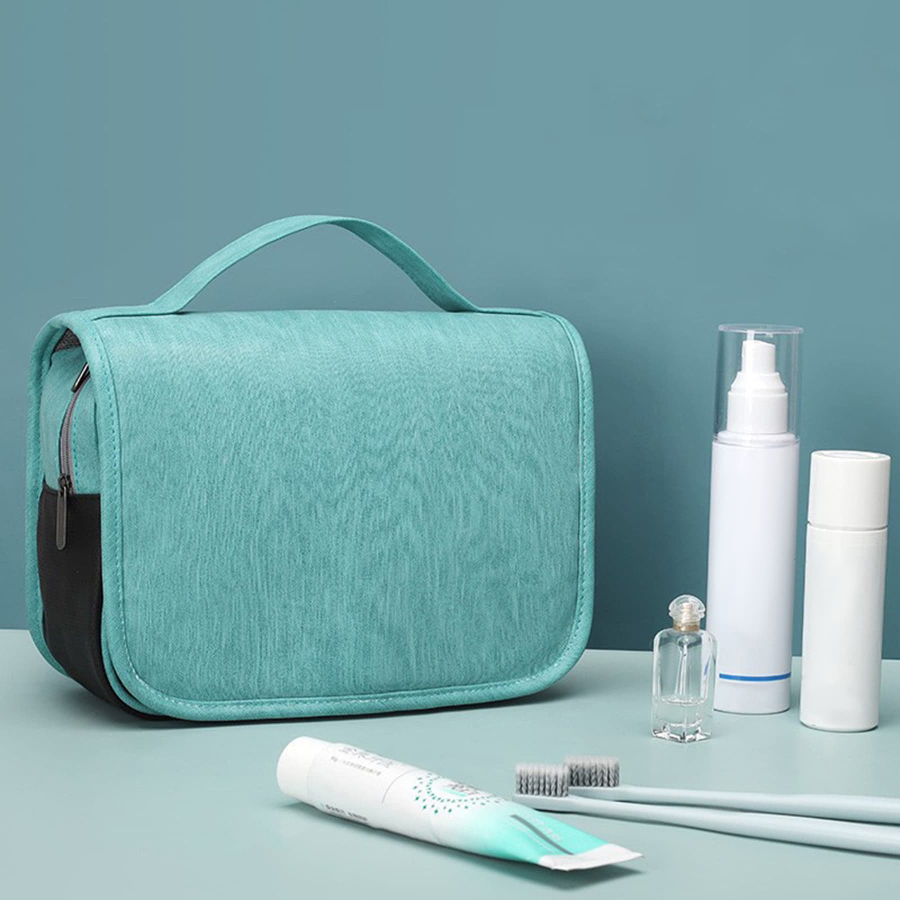 PU Leather Travel Toiletry Bag