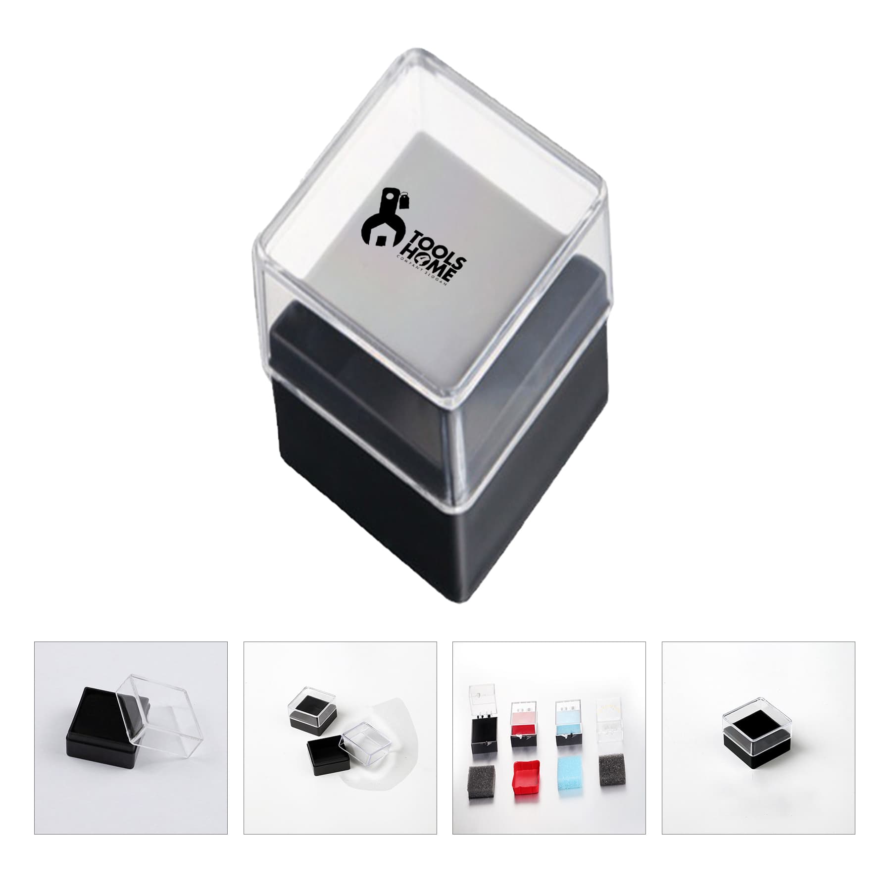 Plastic Pin Box EVA With Felt Cover