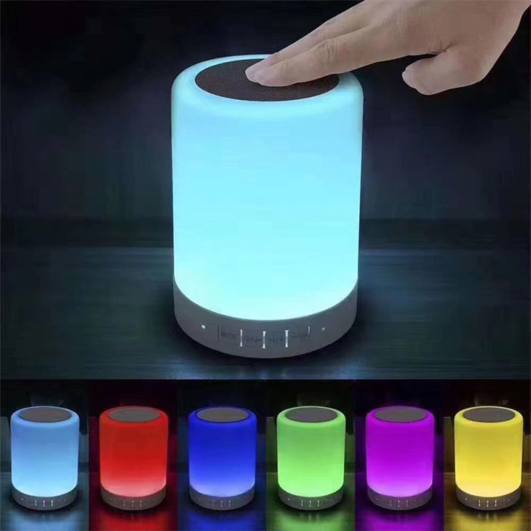 Colorful LED Light Wireless Bluetooth Speaker