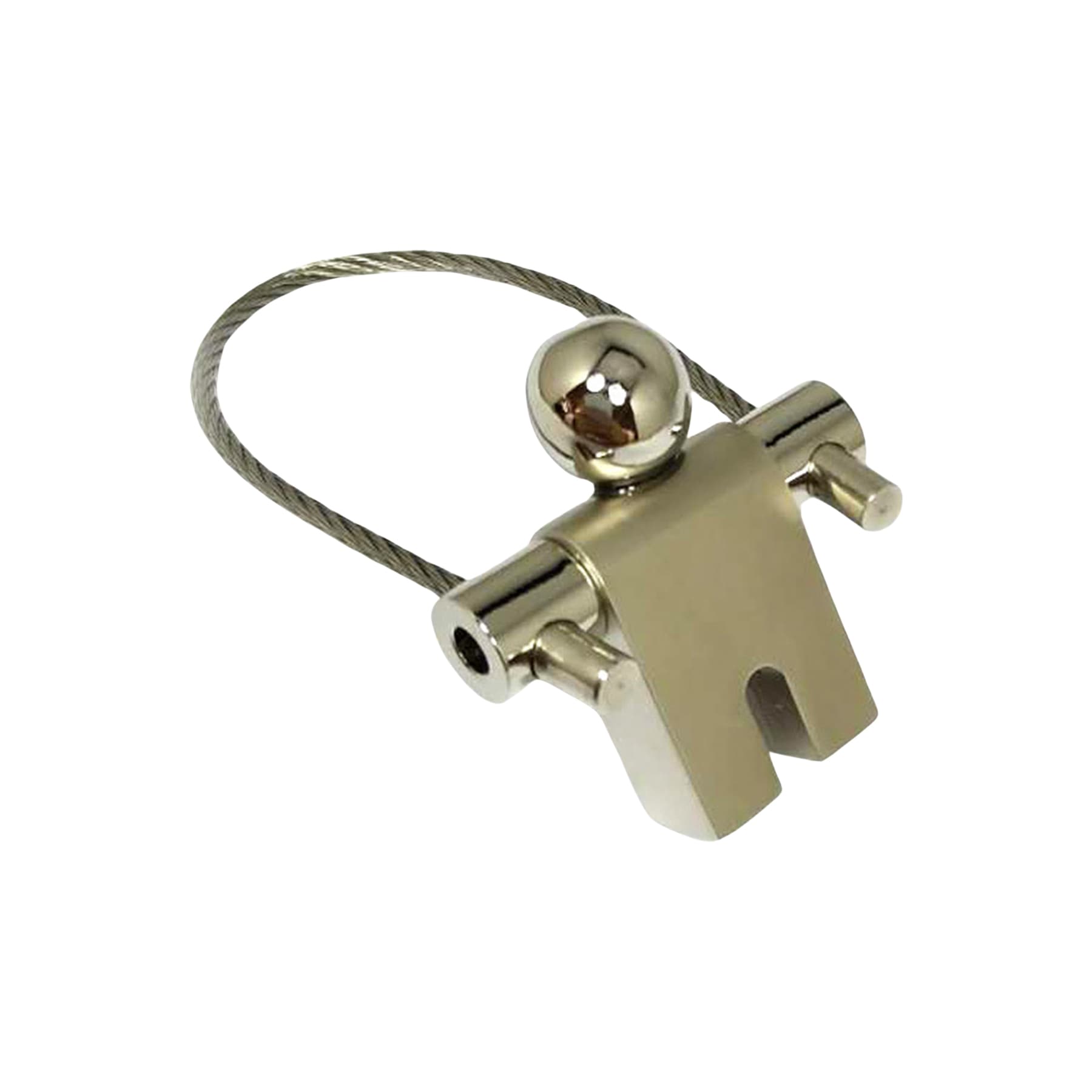 Metal wire rope keychain