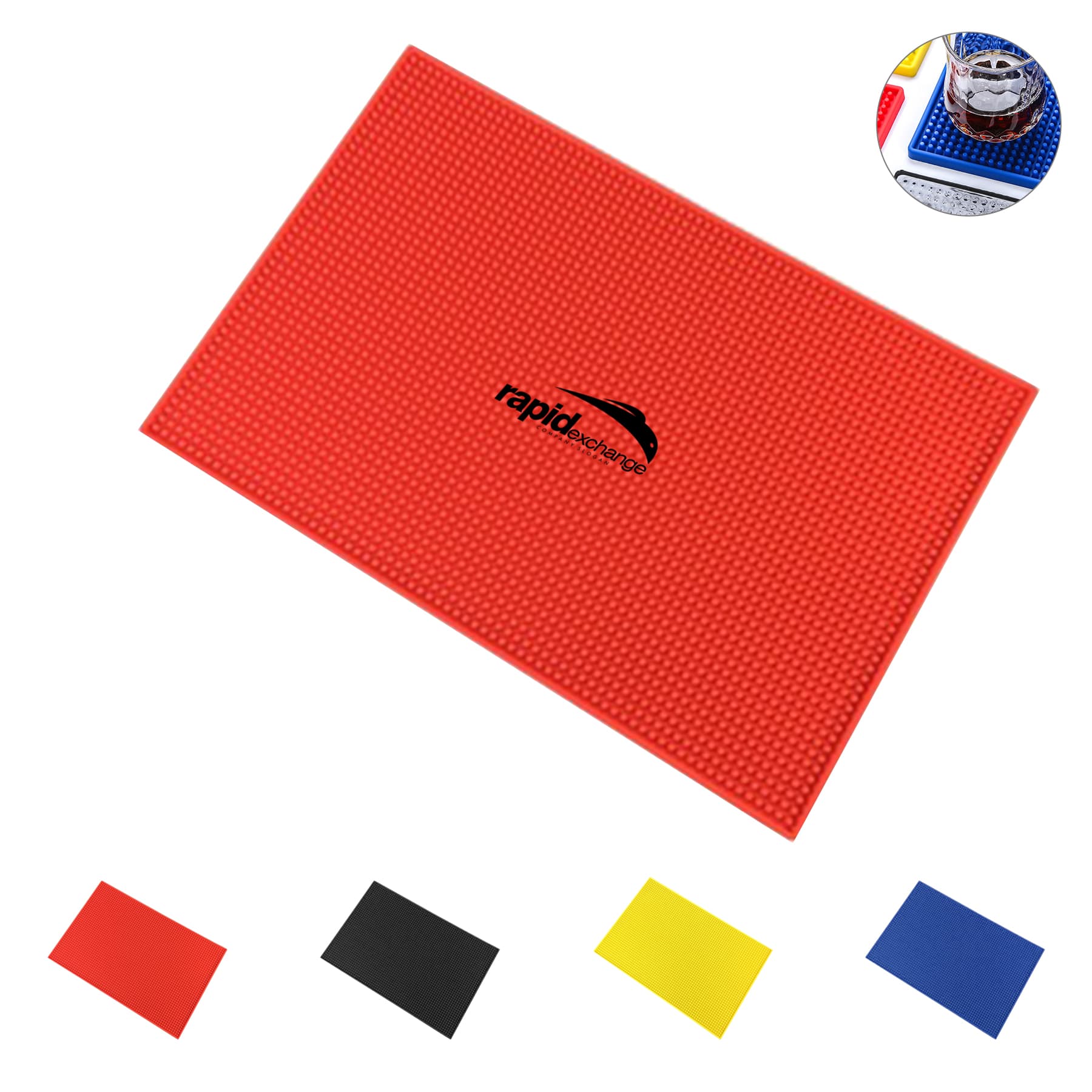 Custom Square Pvc Bar Mat