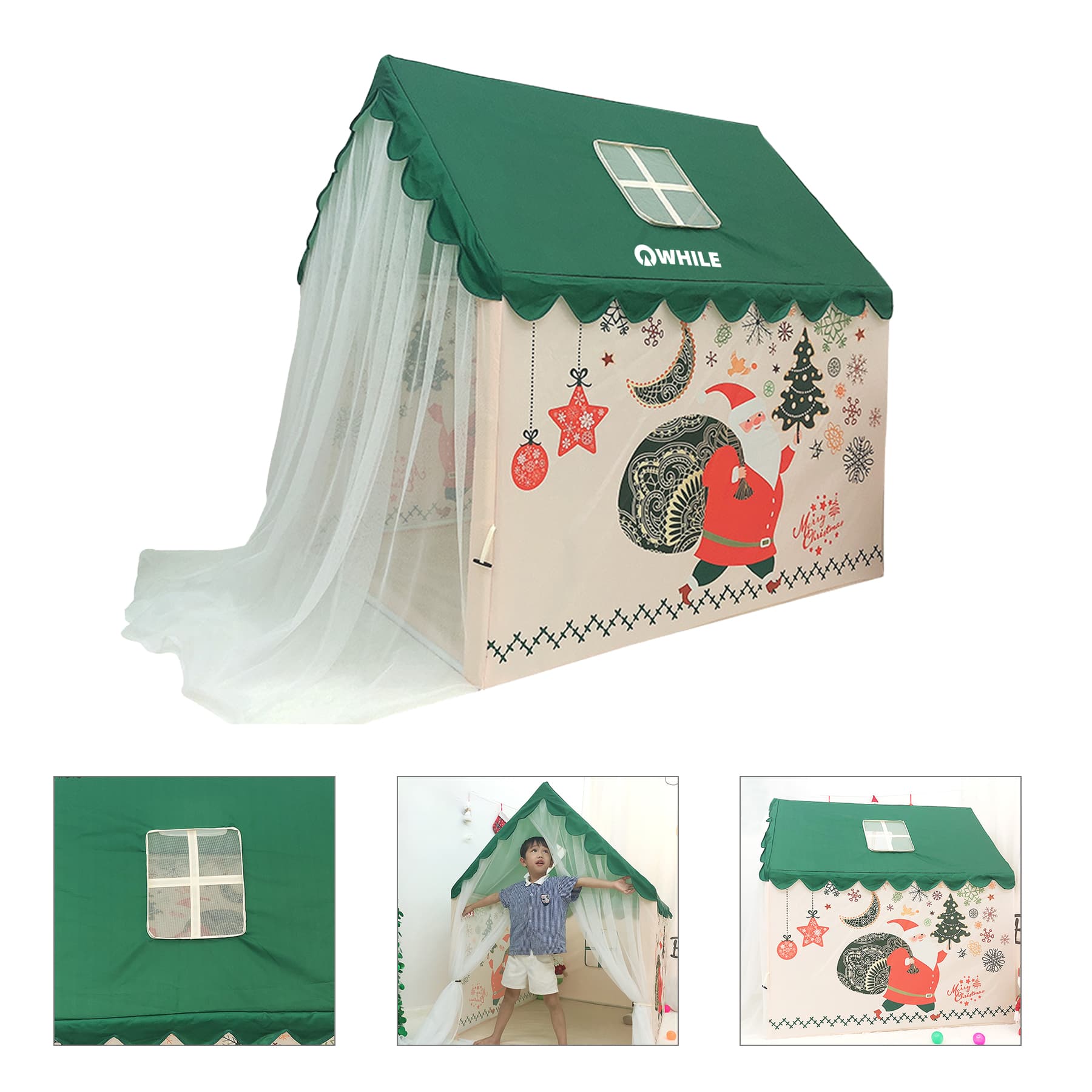Children's Christmas Tent Fun Game Princess House