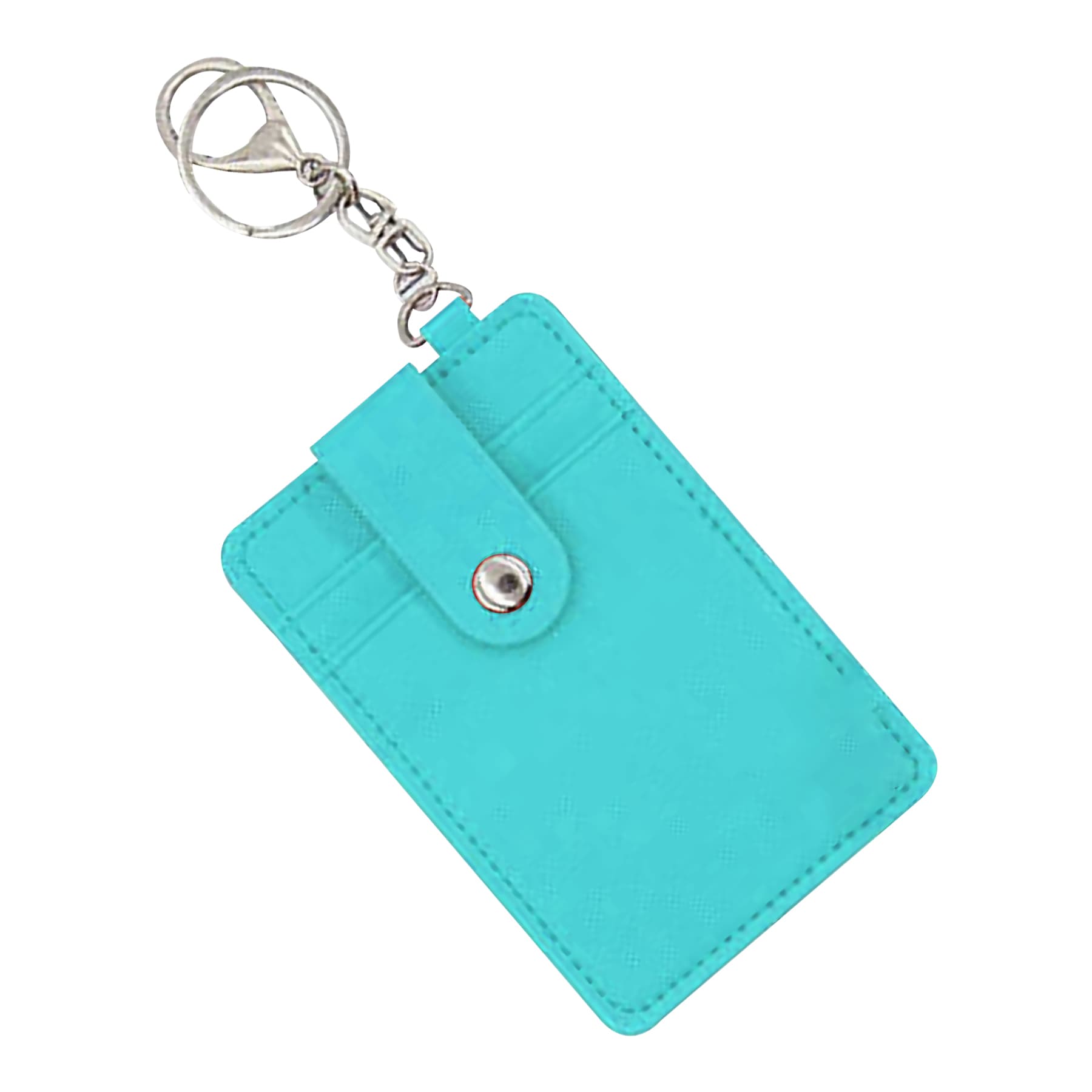 Leather Id Badge Holder With Lanyard