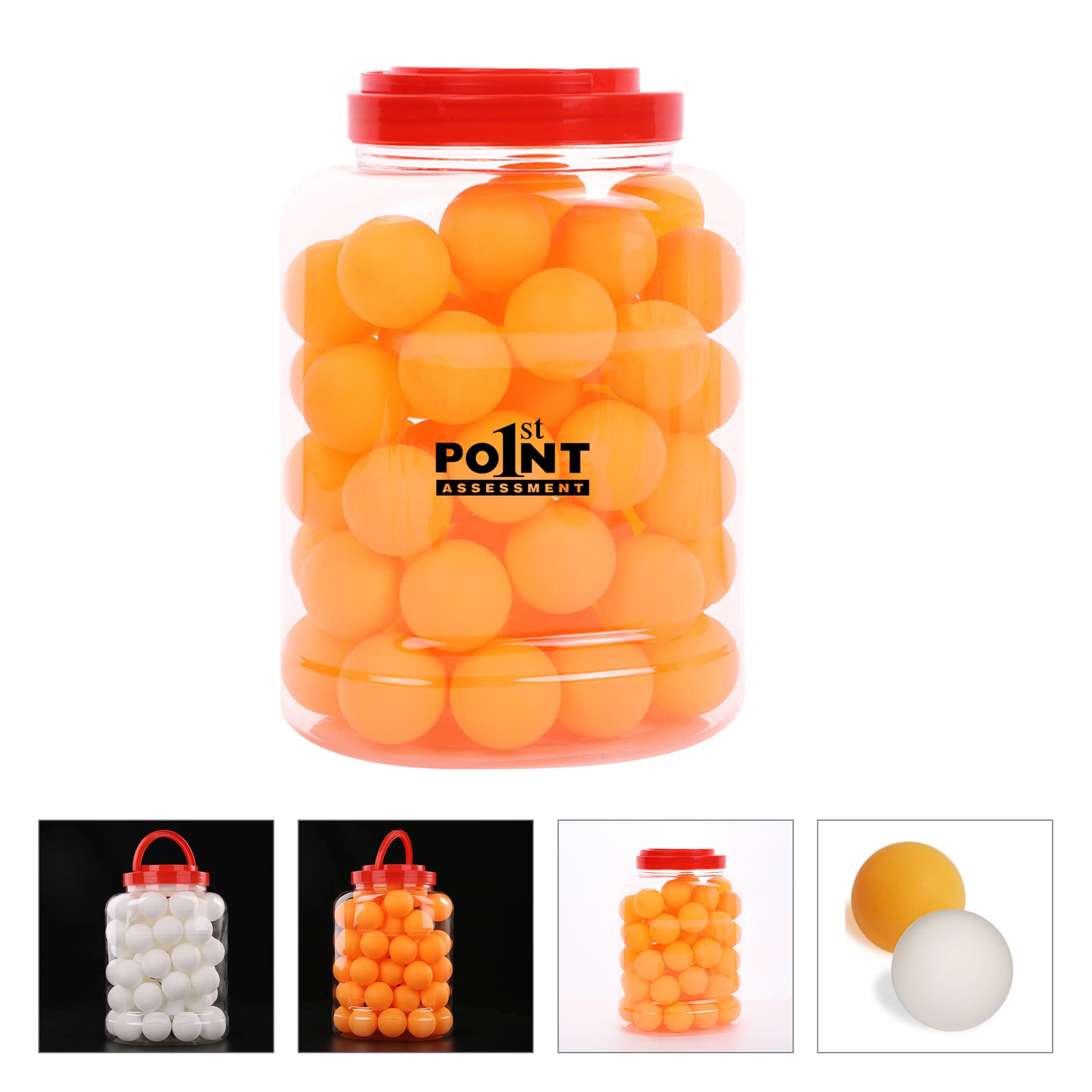 40mm Seamless Canned Table Tennis Ball Ping Pang Ball