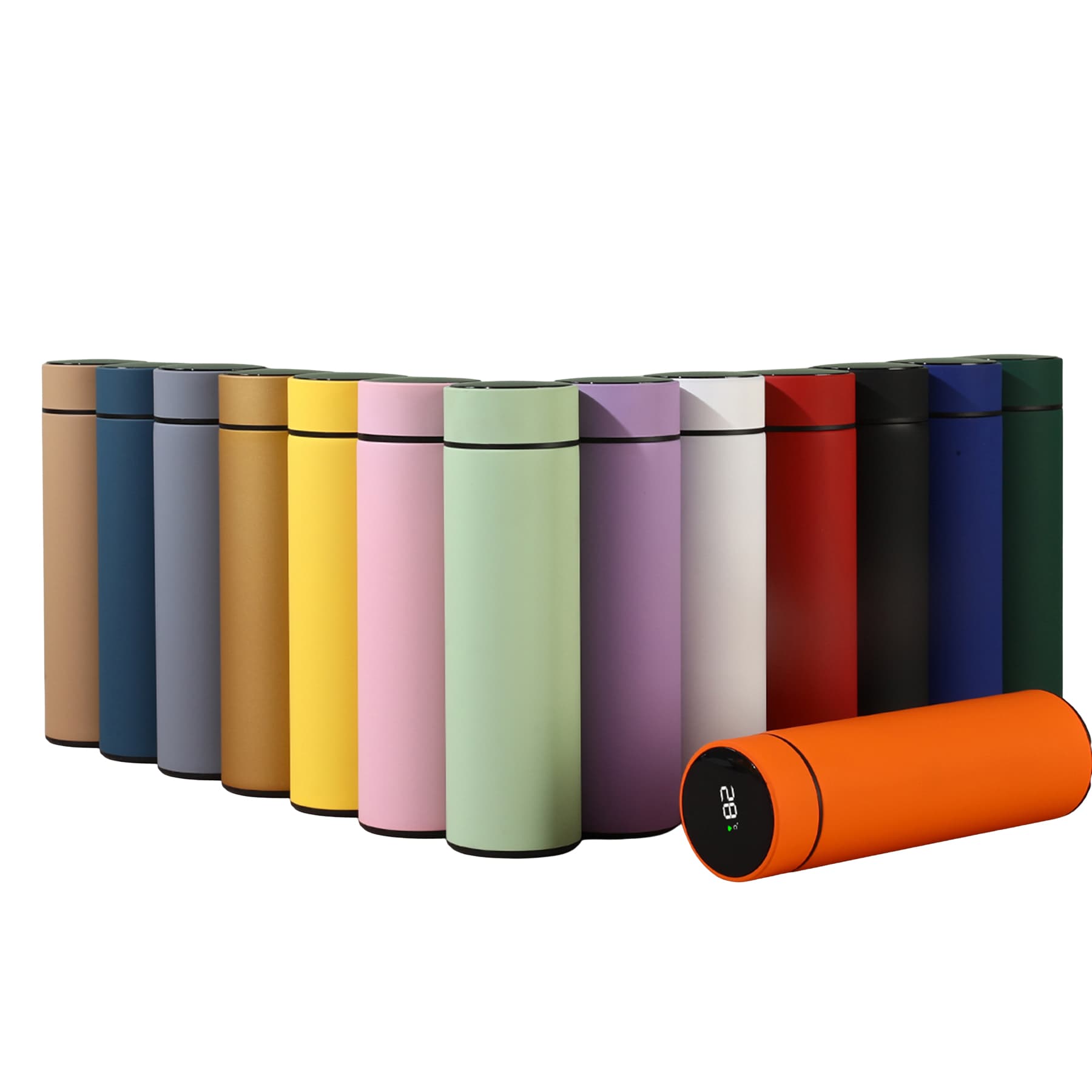 Temperature display 500ml water bottle