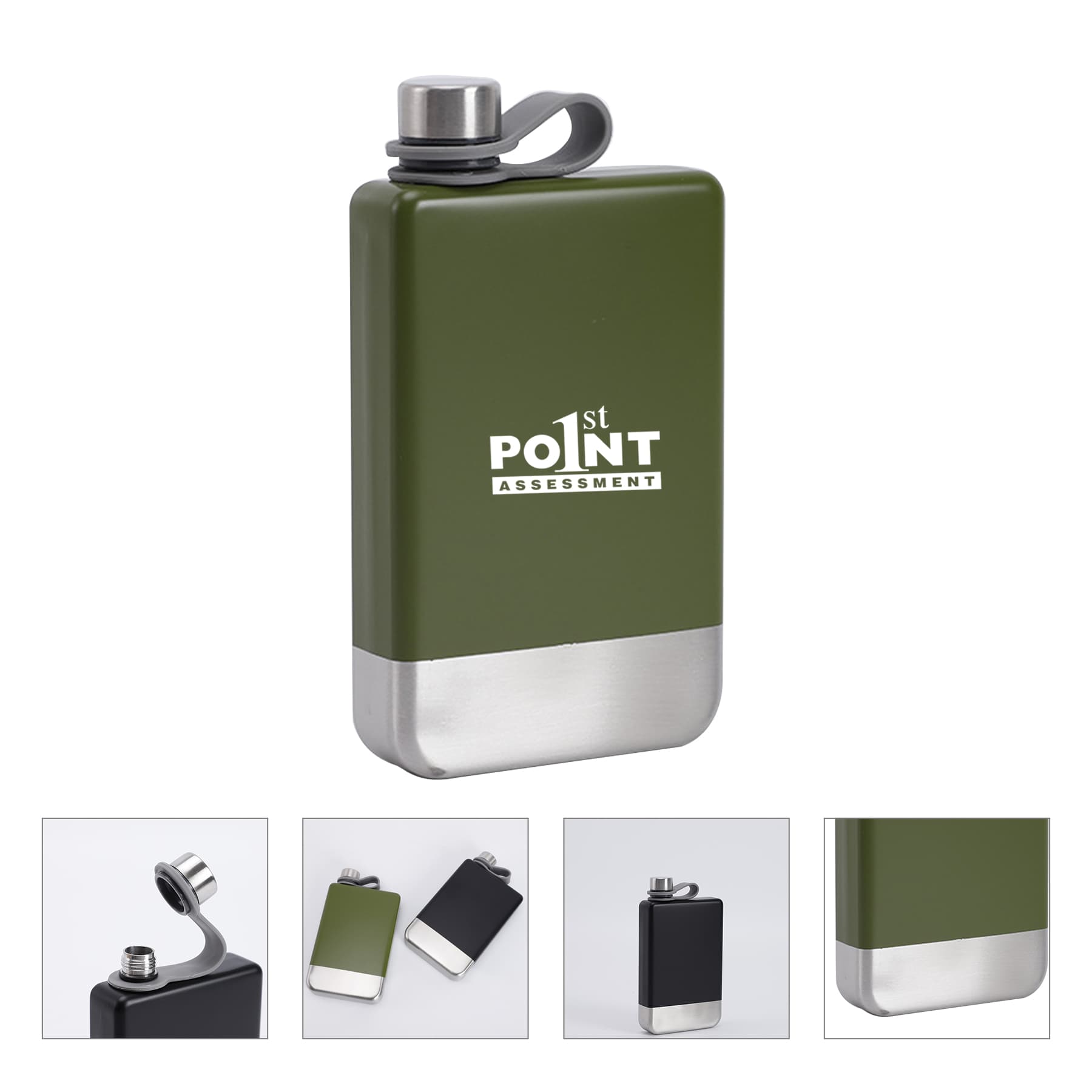 9 oz Stainless Steel Leakproof Liquor Flask