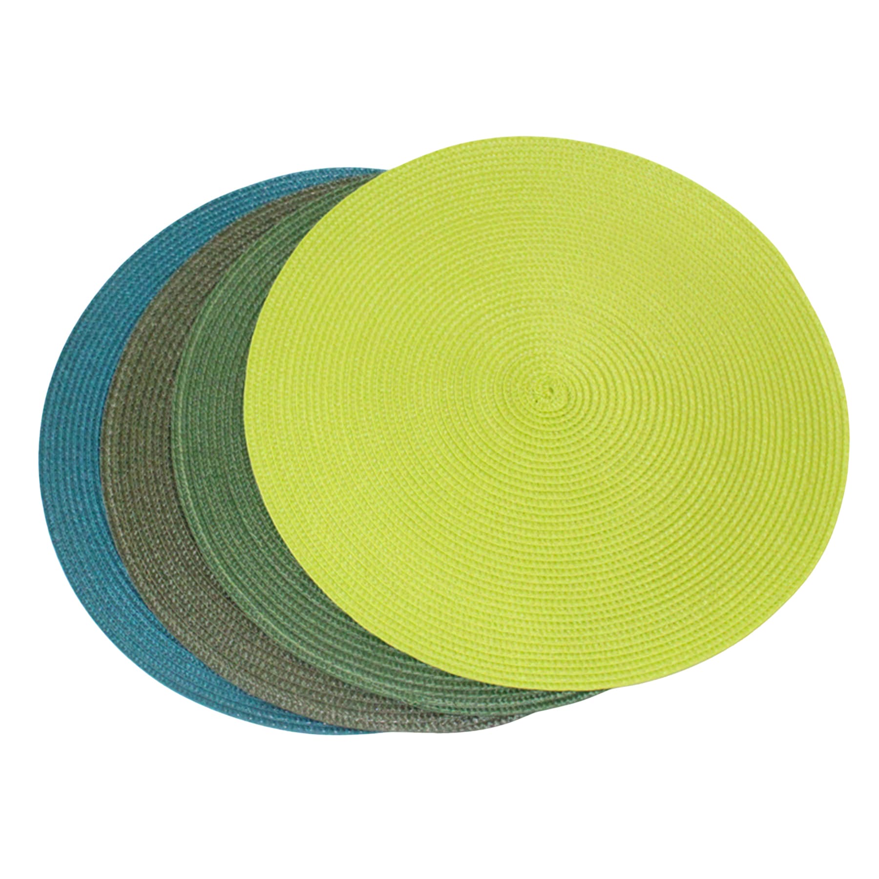 PP environmentally friendly handmade woven placemat