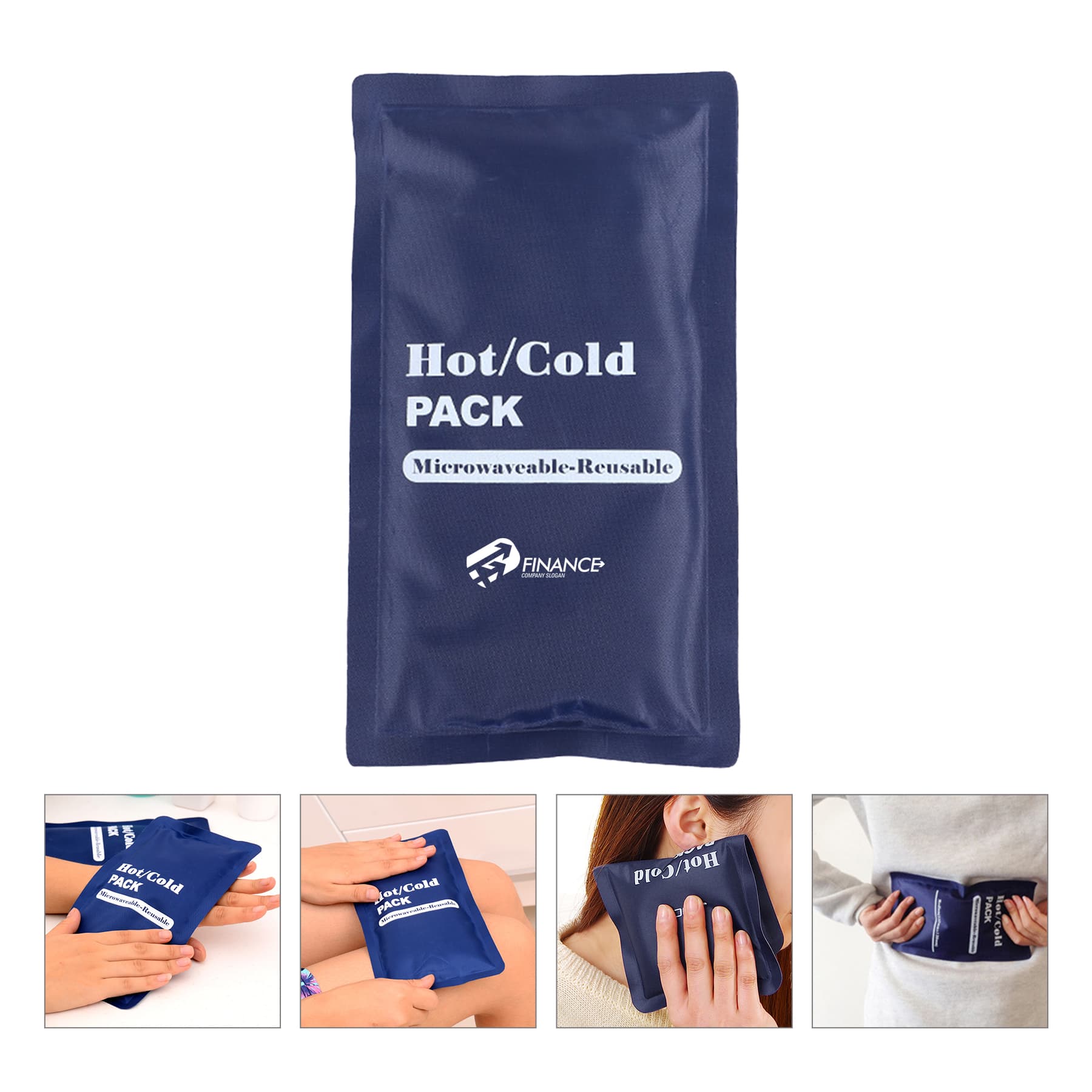 Hot and Cold Reusable Ice Pack Gel