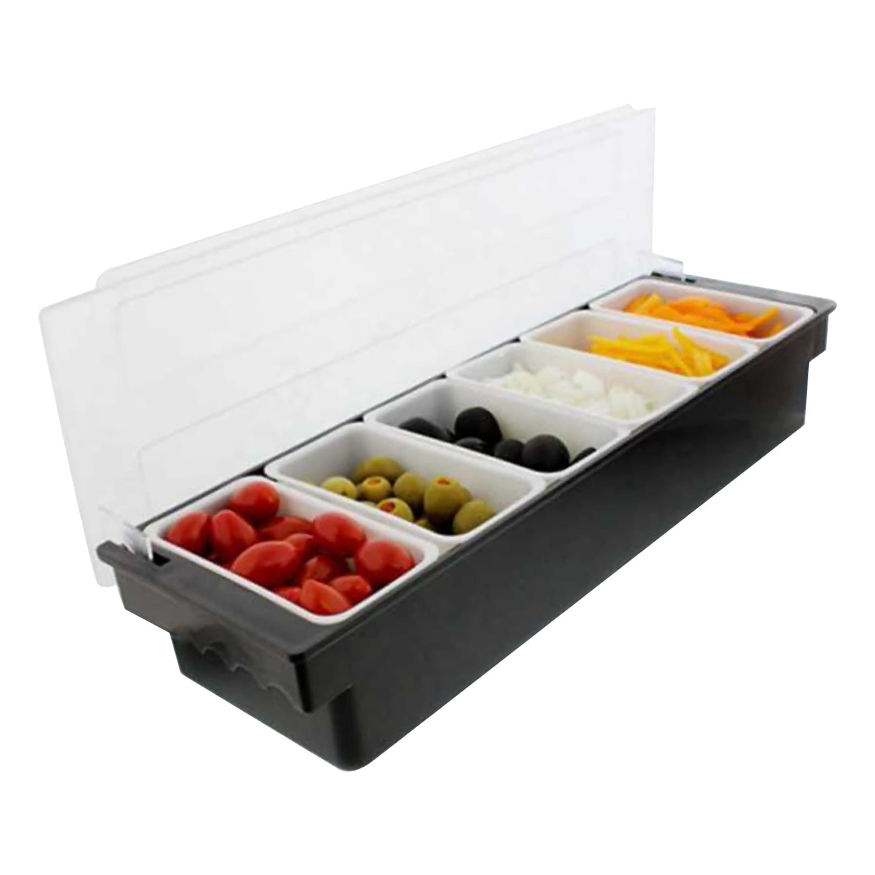 Six Grids Bar Condiment Caddy