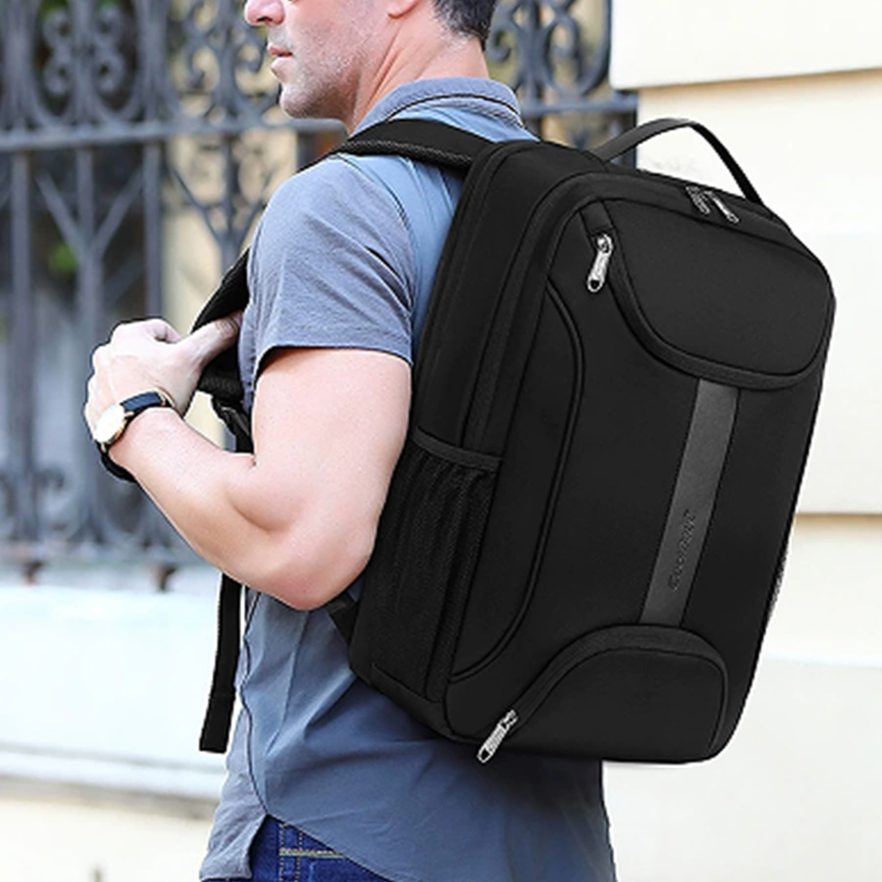 Large Laptop Backpack with USB Charging Port
