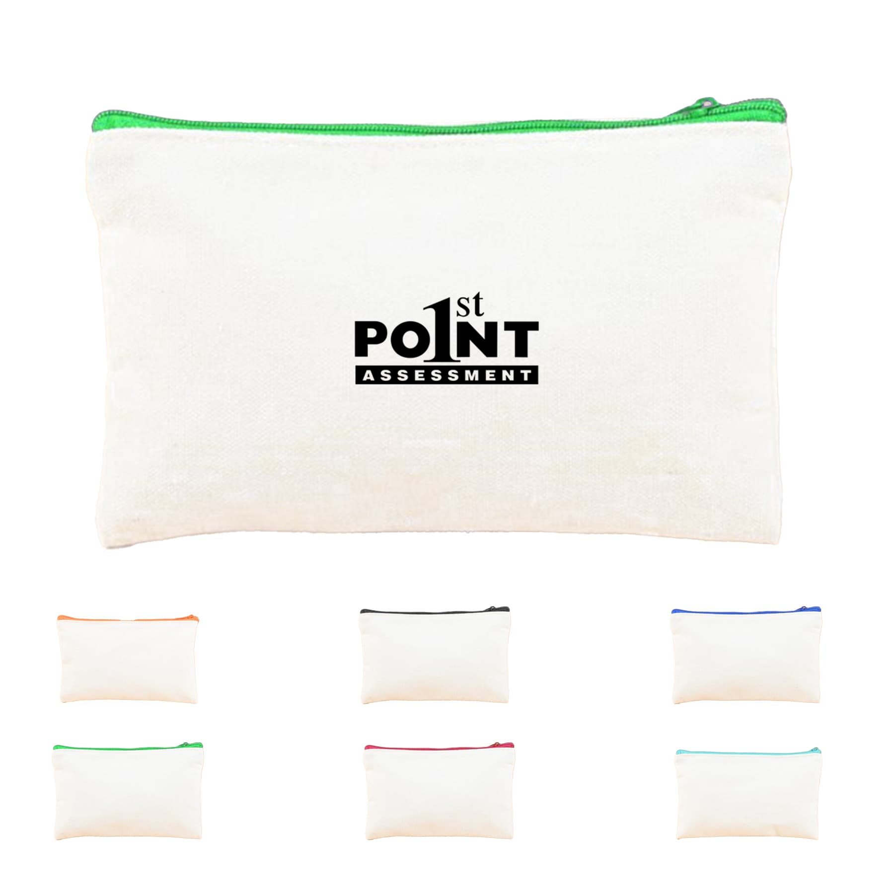 Durable Canvas Pencil Bag