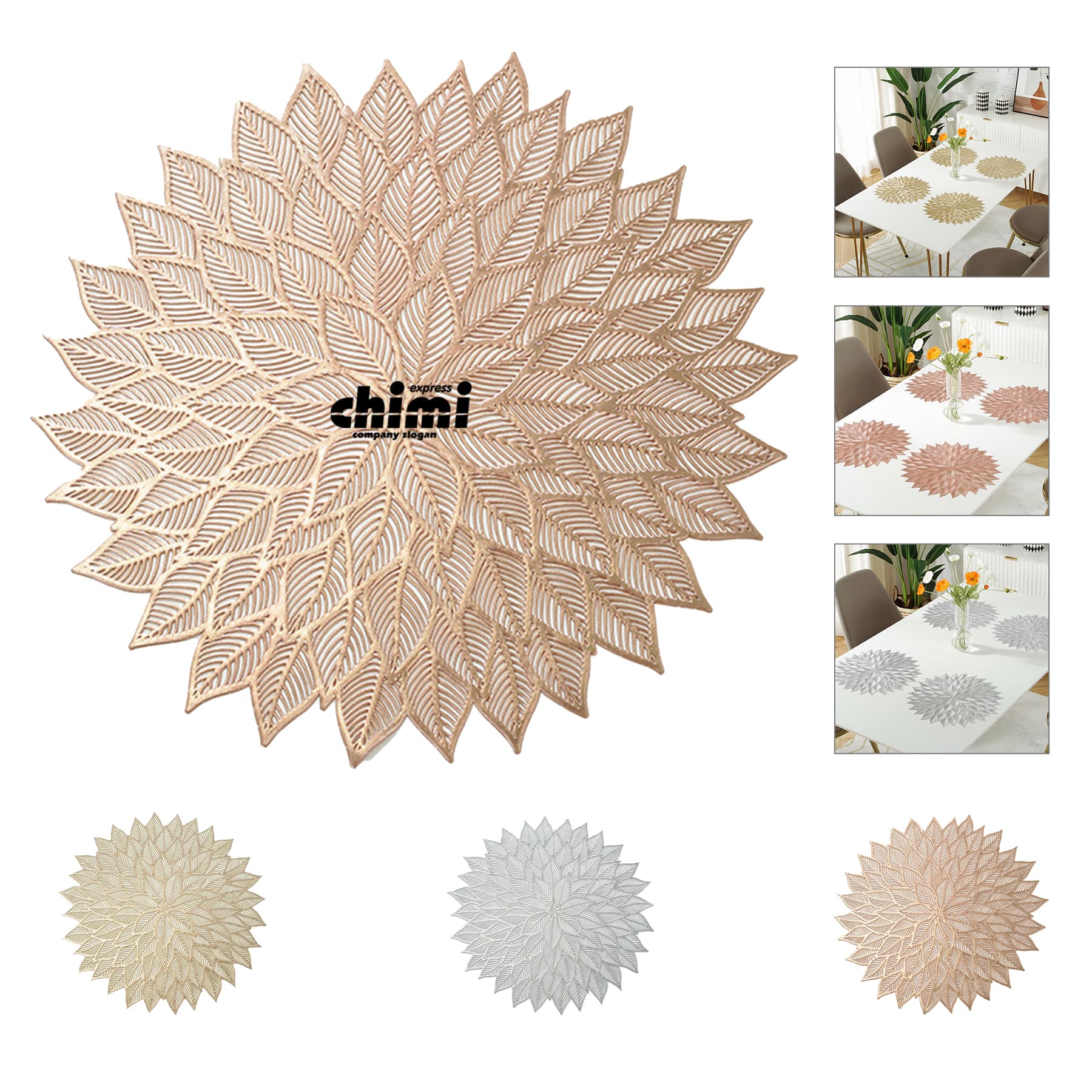 Hot Stamping PVC Placemats