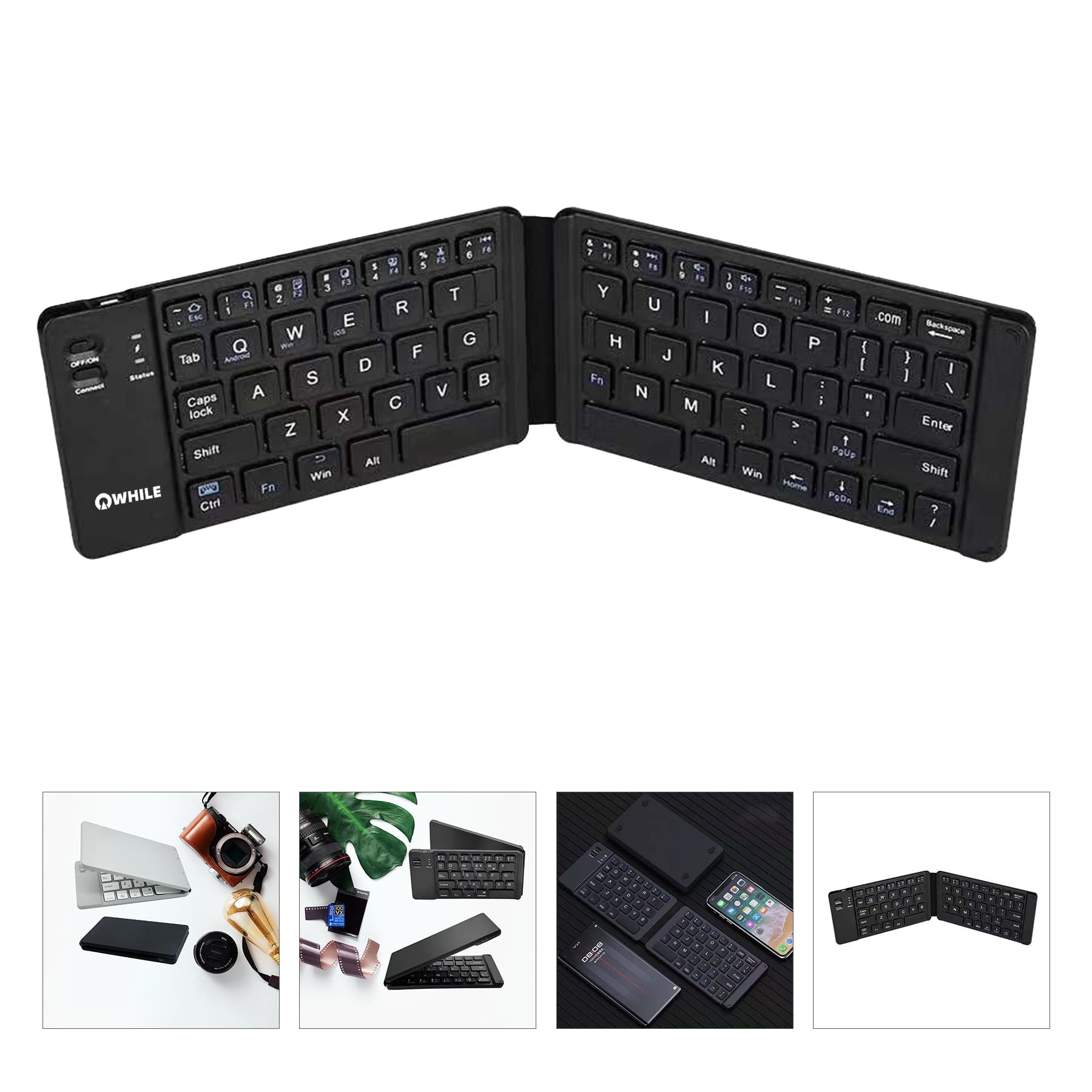 Universal Wireless Bluetooth Folding Keyboard