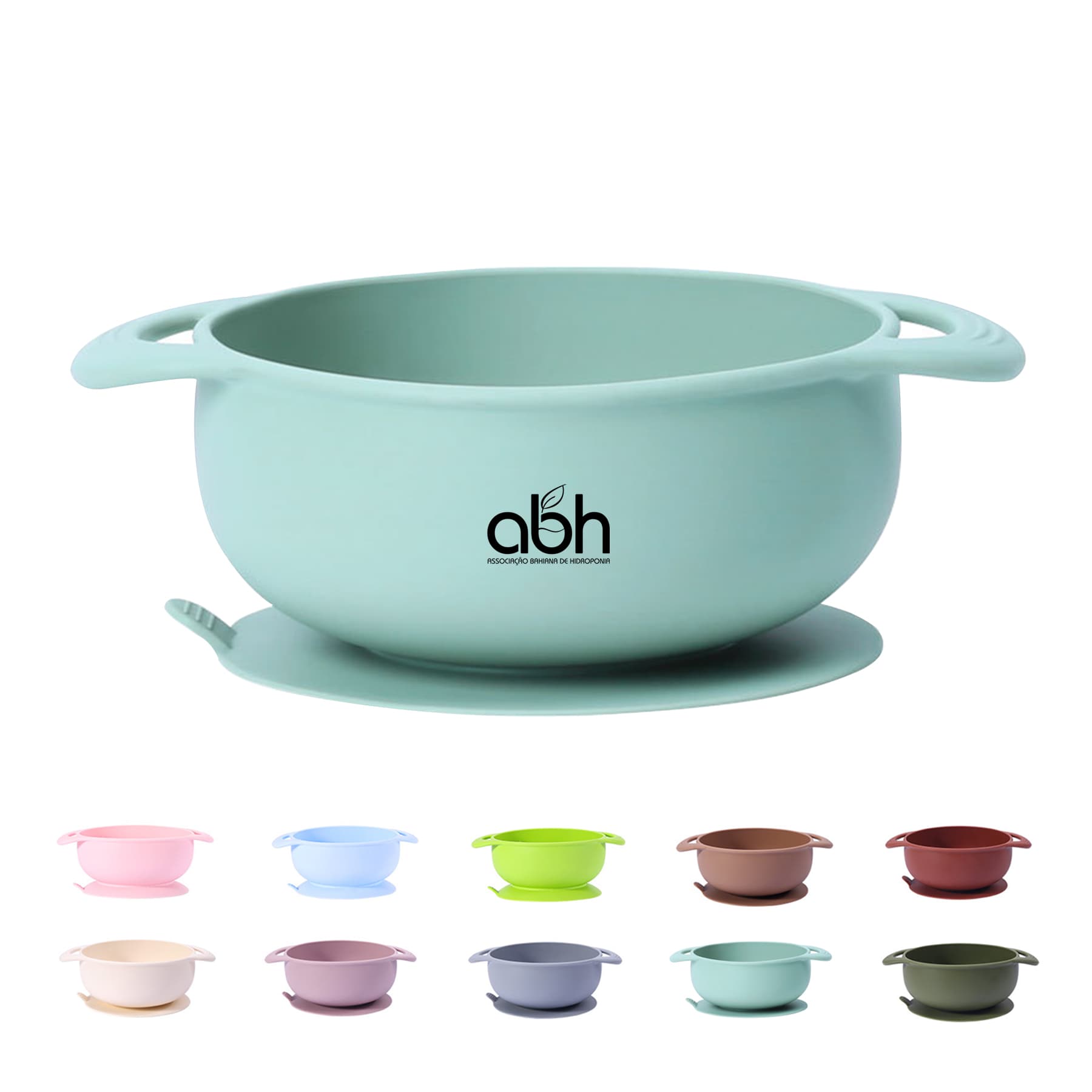 Silicone Baby Training Suction Bowl & Self Feeding Utensil