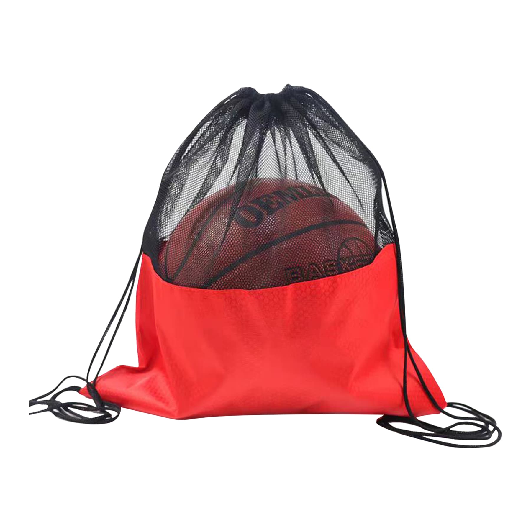 Mesh Ball Bag with Drawstring