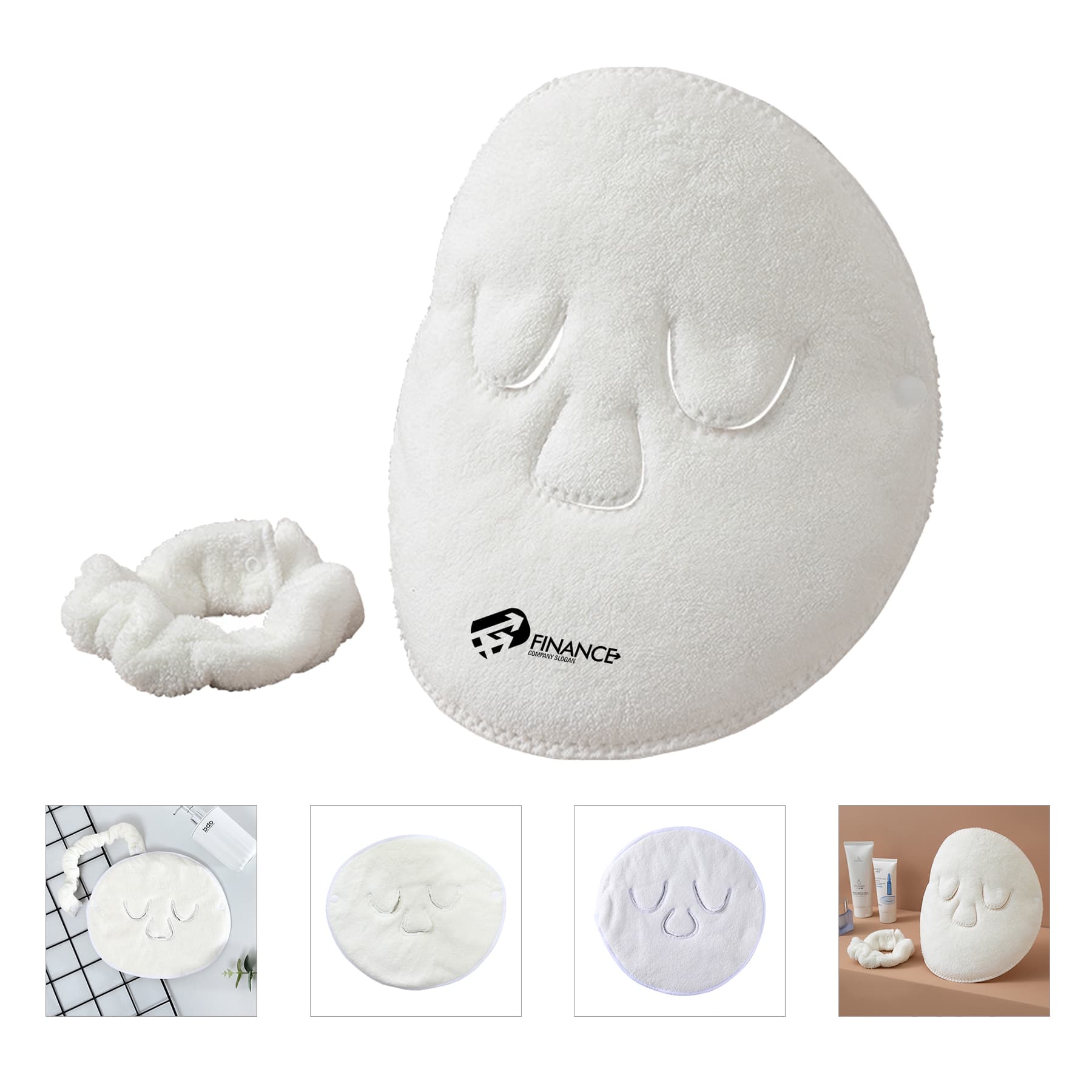 Reusable Beauty Skin Care Facial Steamer Face Towel Mask