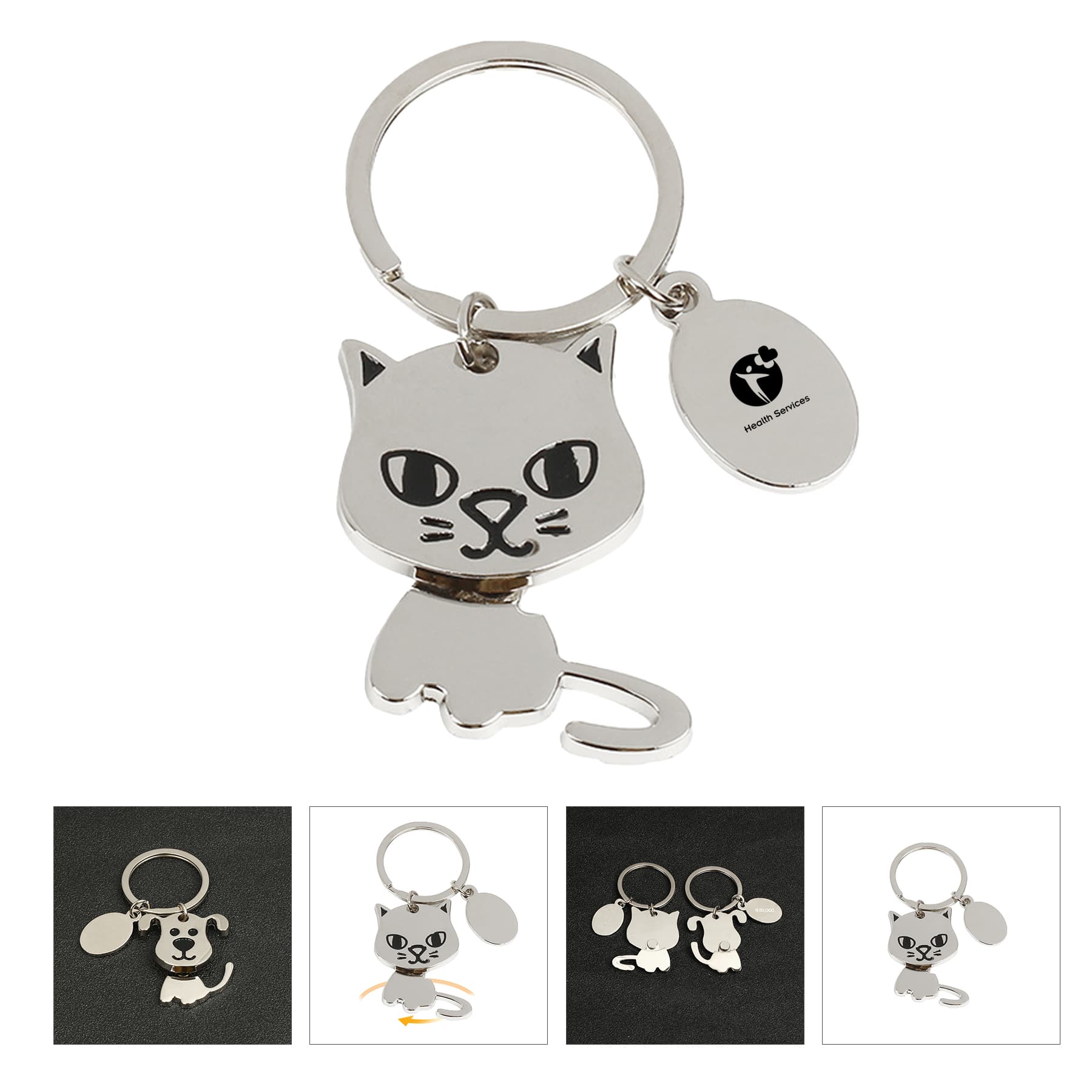 cat keychain