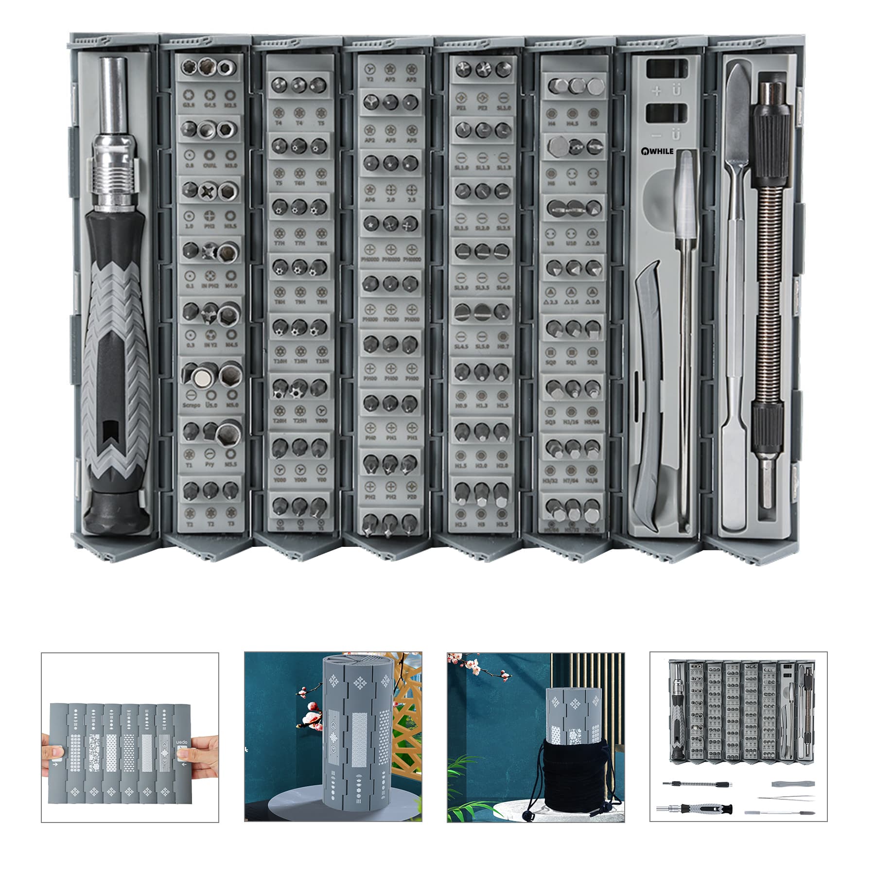 126 in 1 Magnetic Precision Screwdriver Set