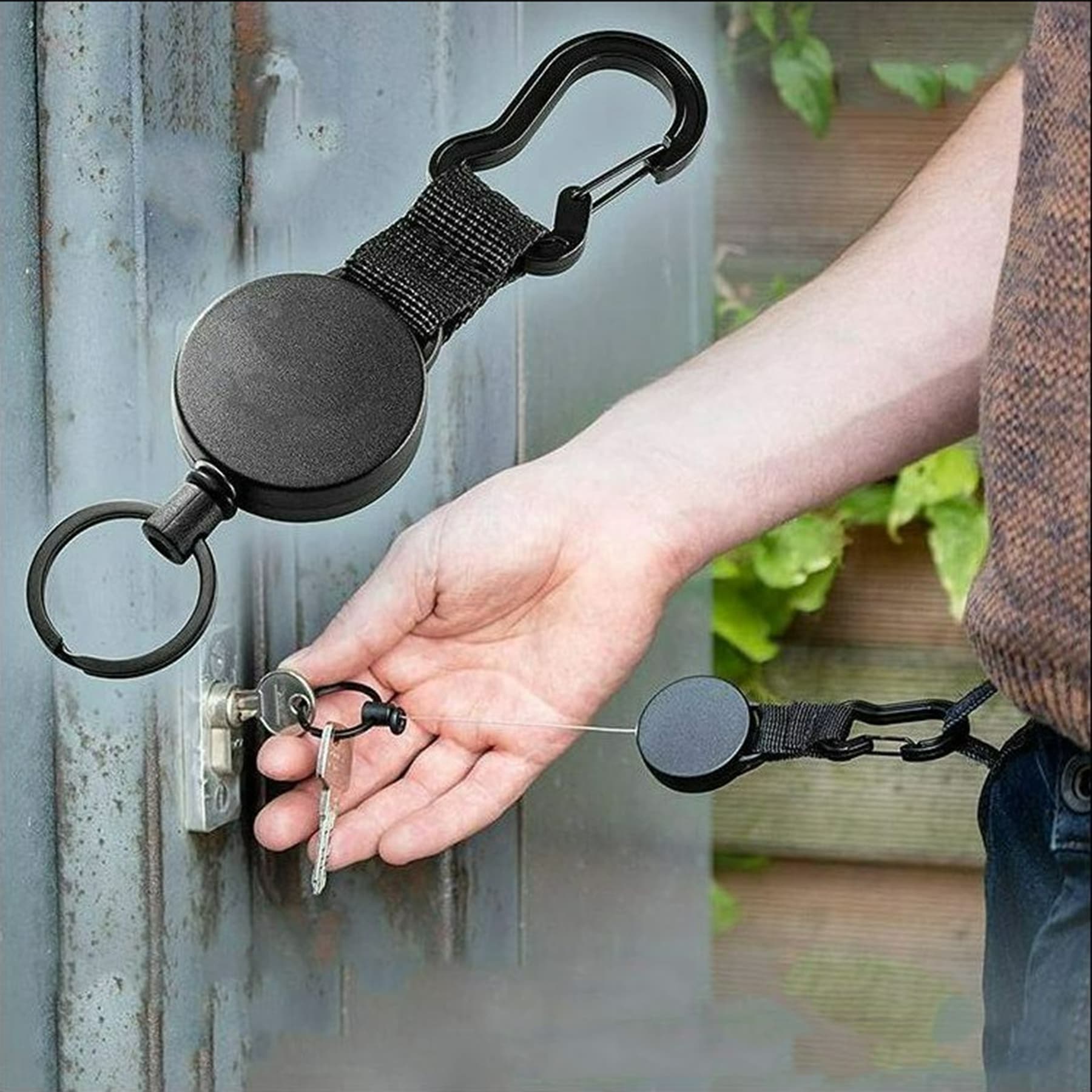 Retractable Key Chain Rings