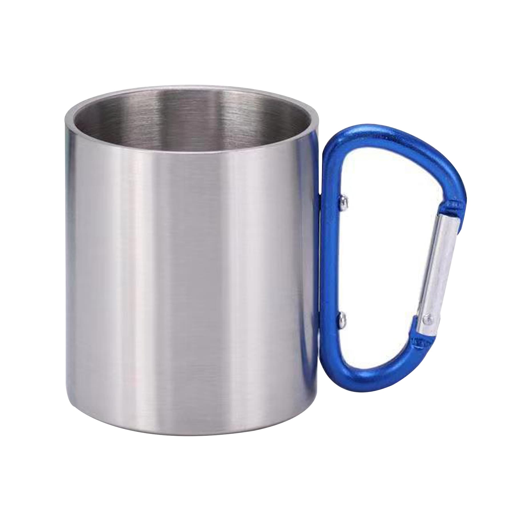 10 Oz Stainless Steel Mug With Carabiner Handle