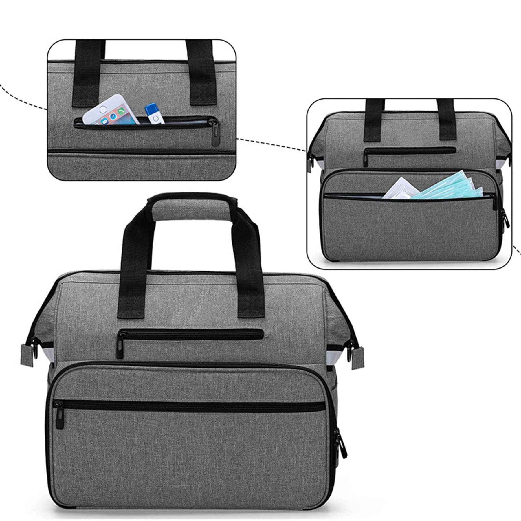 Amazon Hot Fashion Custom Wholesale First Aid Kit Nurse Portable Medical Accessories Storage Bag